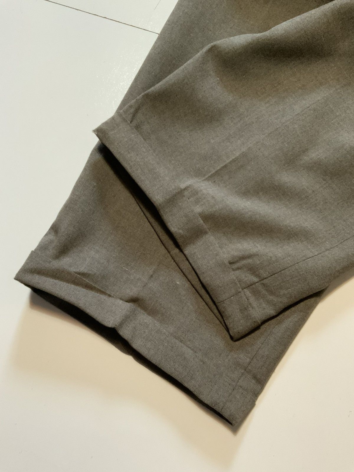 Levi's Vintage 80s Levis Strauss Sevens Pleated Cuff Dress Pants Size US 34 / EU 50 - 6 Thumbnail