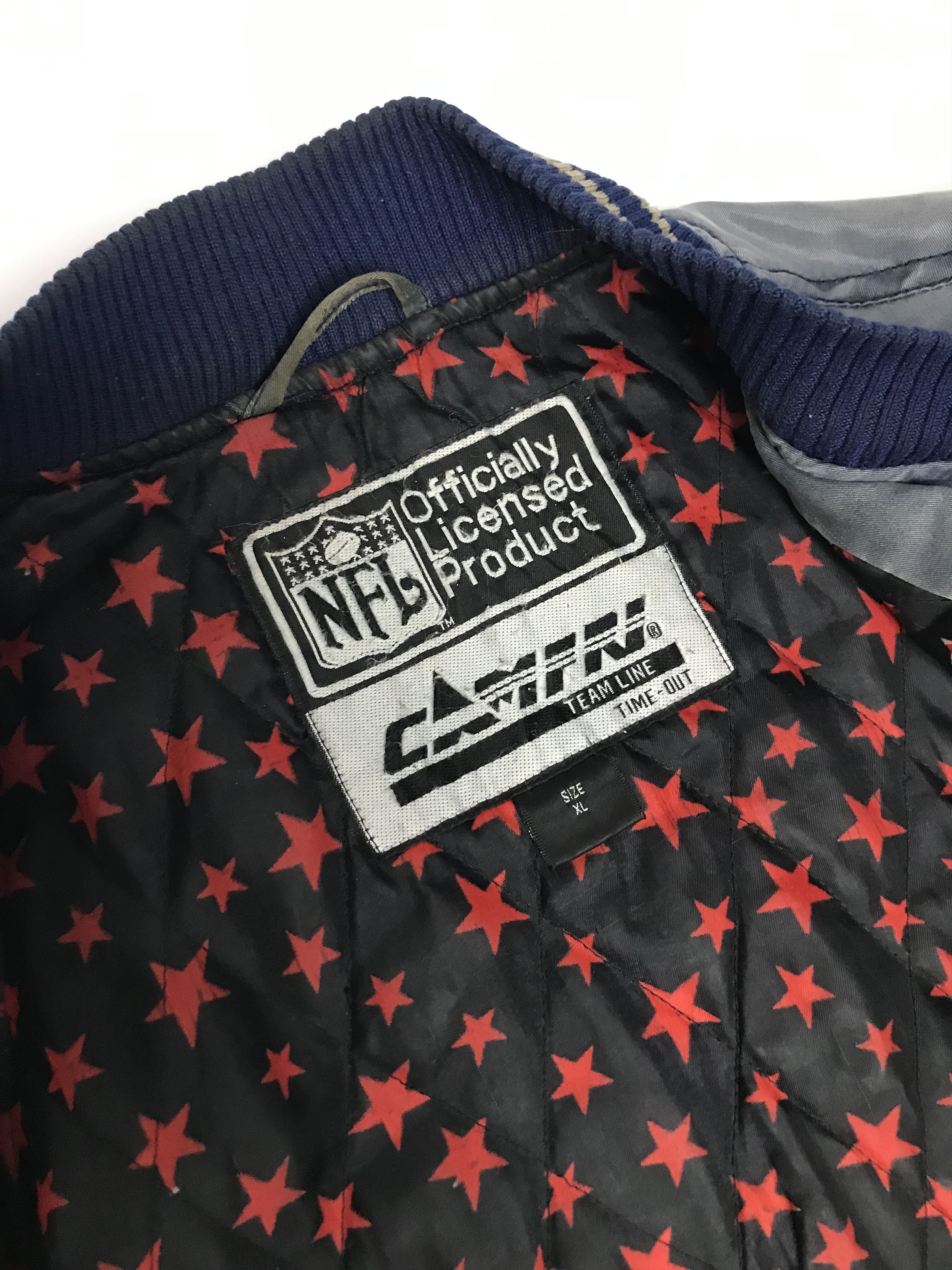 NFL Washington Redskins Vintage 90s Satin Varsity Jacket Sz XL Size US XL / EU 56 / 4 - 14 Thumbnail