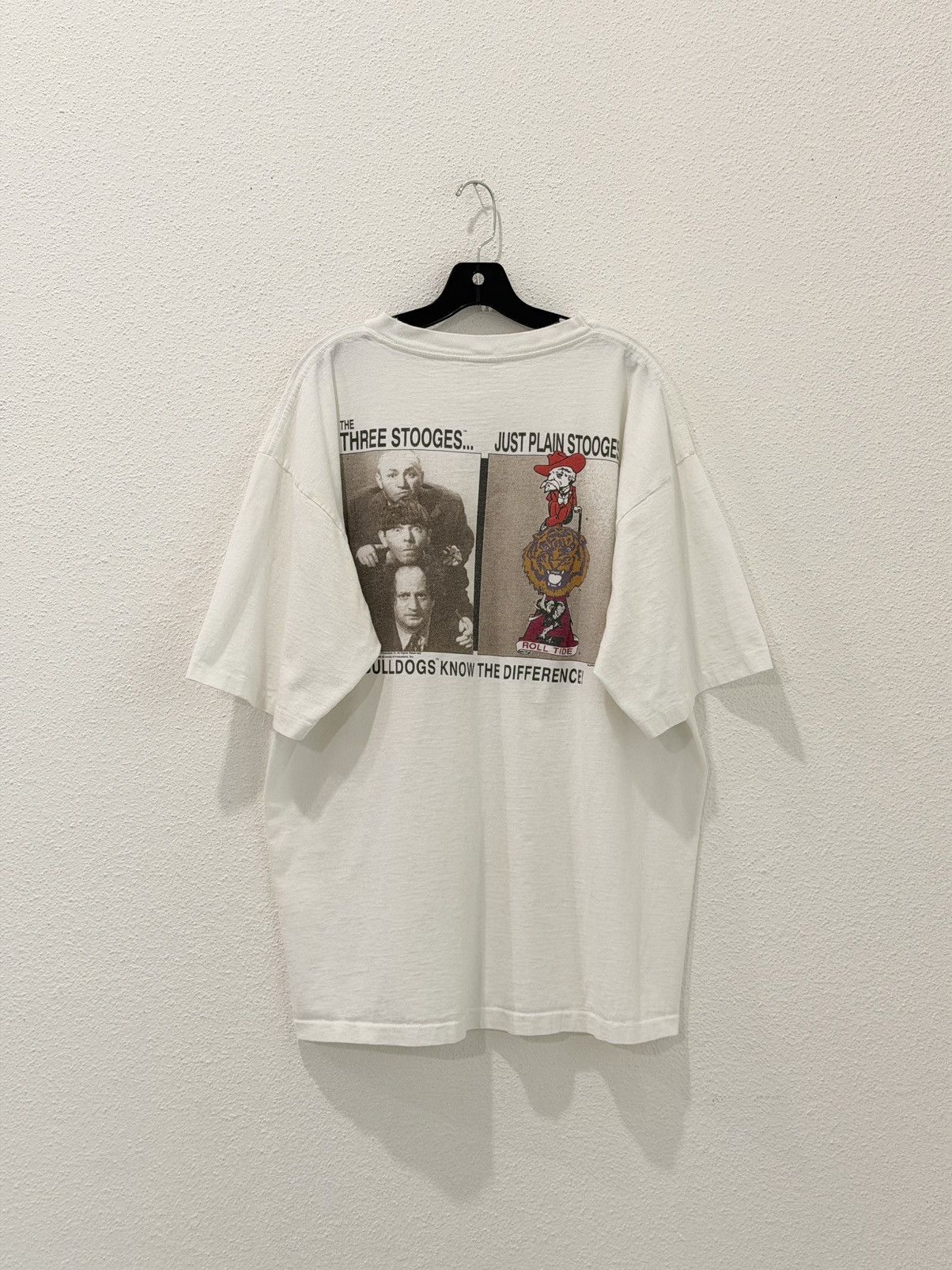 NCAA Vintage 90s Mississippi State Bulldogs The 3 Stooges XXL Size US XXL / EU 58 / 5 - 1 Thumbnail