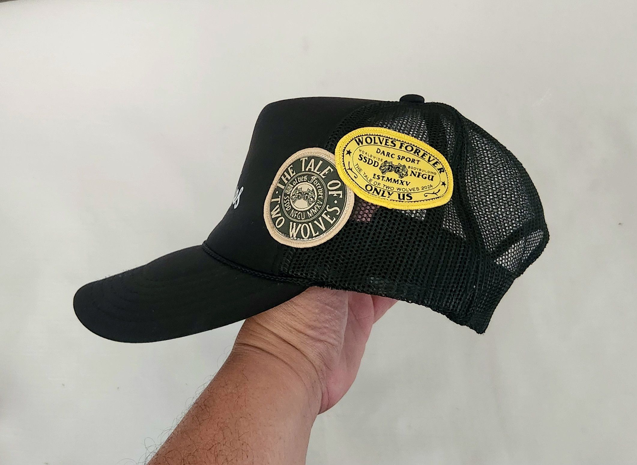 Darc Sport DARC SPORT WOLVES TRUCKER HAT TALE OF TWO WOLVES TRUCKER HAT Size ONE SIZE - 3 Thumbnail