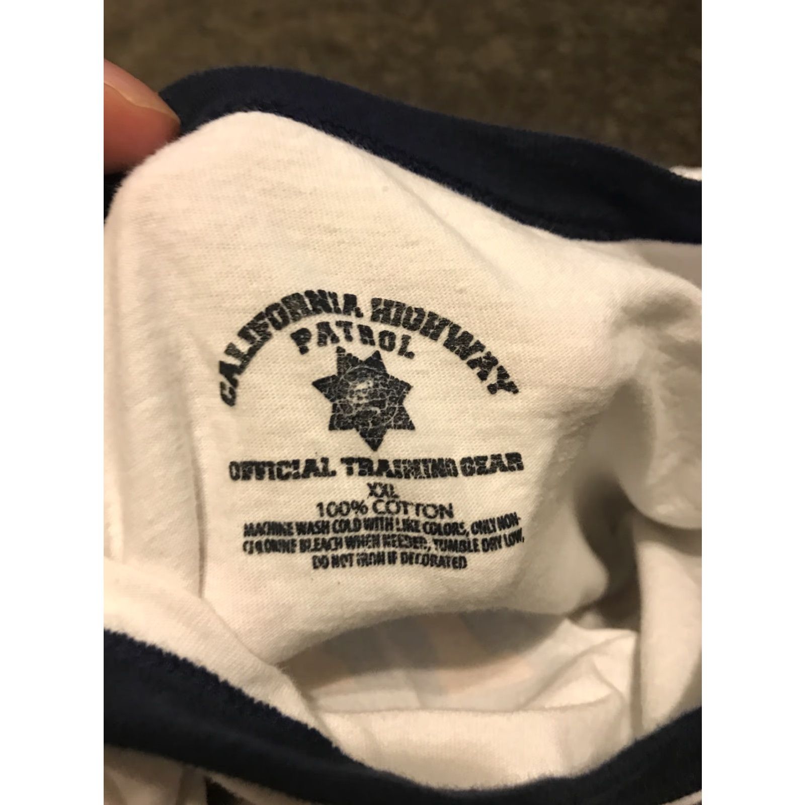 Vintage VINTAGE California Highway Patrol CHP Cadet Ringer T Shirt XXL Size US XXL / EU 58 / 5 - 4 Thumbnail