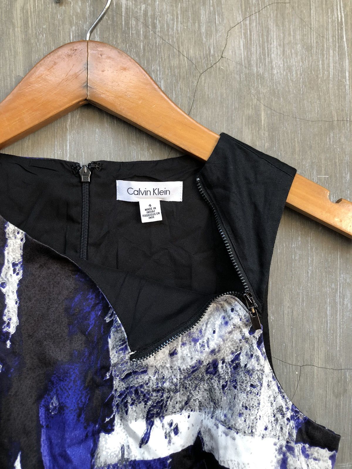 Calvin Klein Calvin Klein Abstract Midi Dress Size S / US 4 / IT 40 - 5 Thumbnail