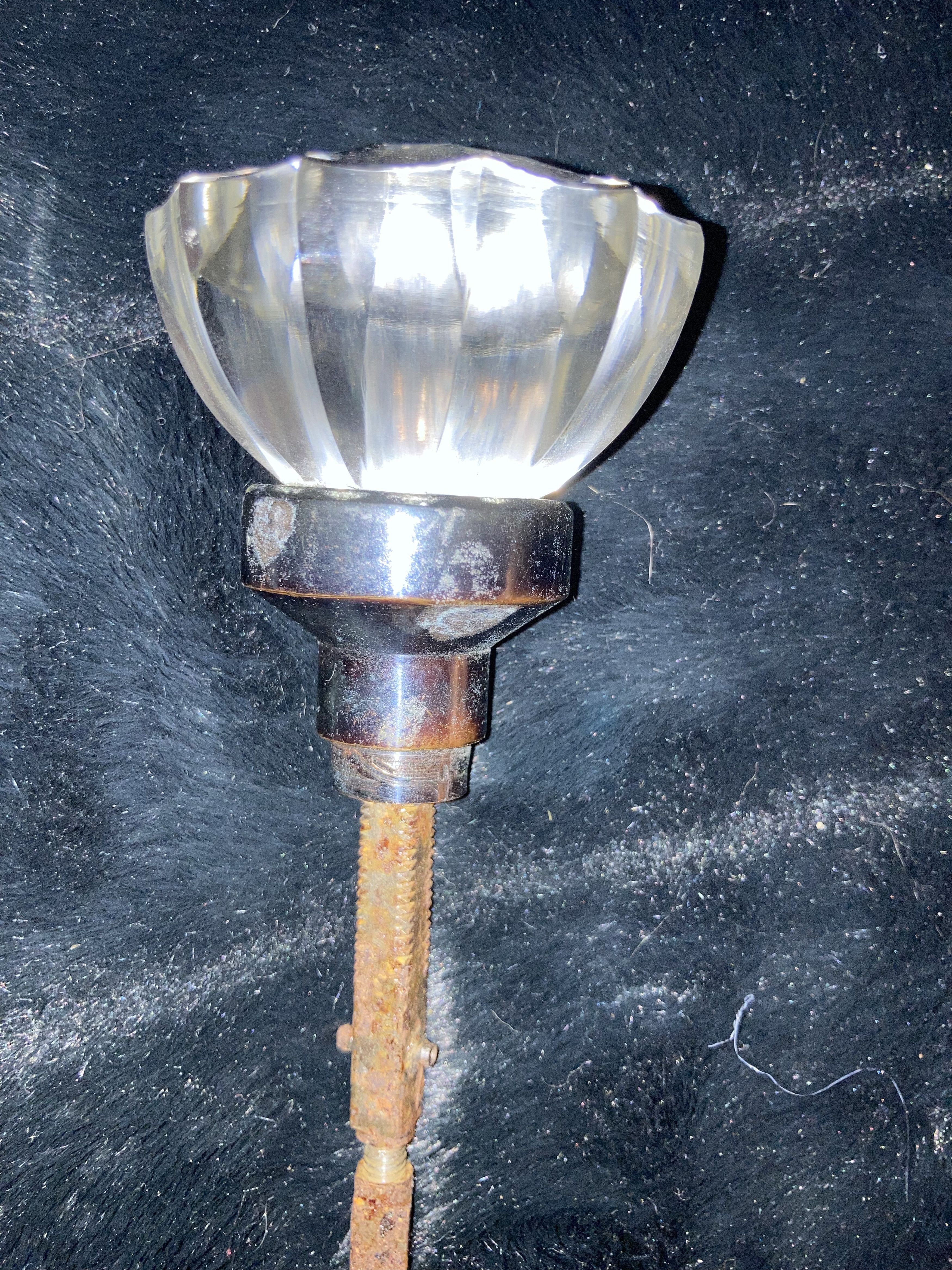 Other Antique vintage glass door knob Size ONE SIZE - 1 Thumbnail
