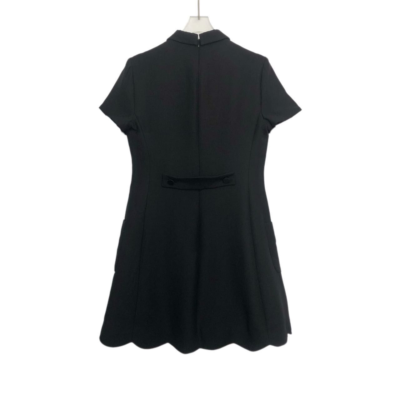 Valentino Valentino Bow Decor Loose Casual Short-sleeve Dress K26WX Size S / US 4 / IT 40 - 2 Thumbnail