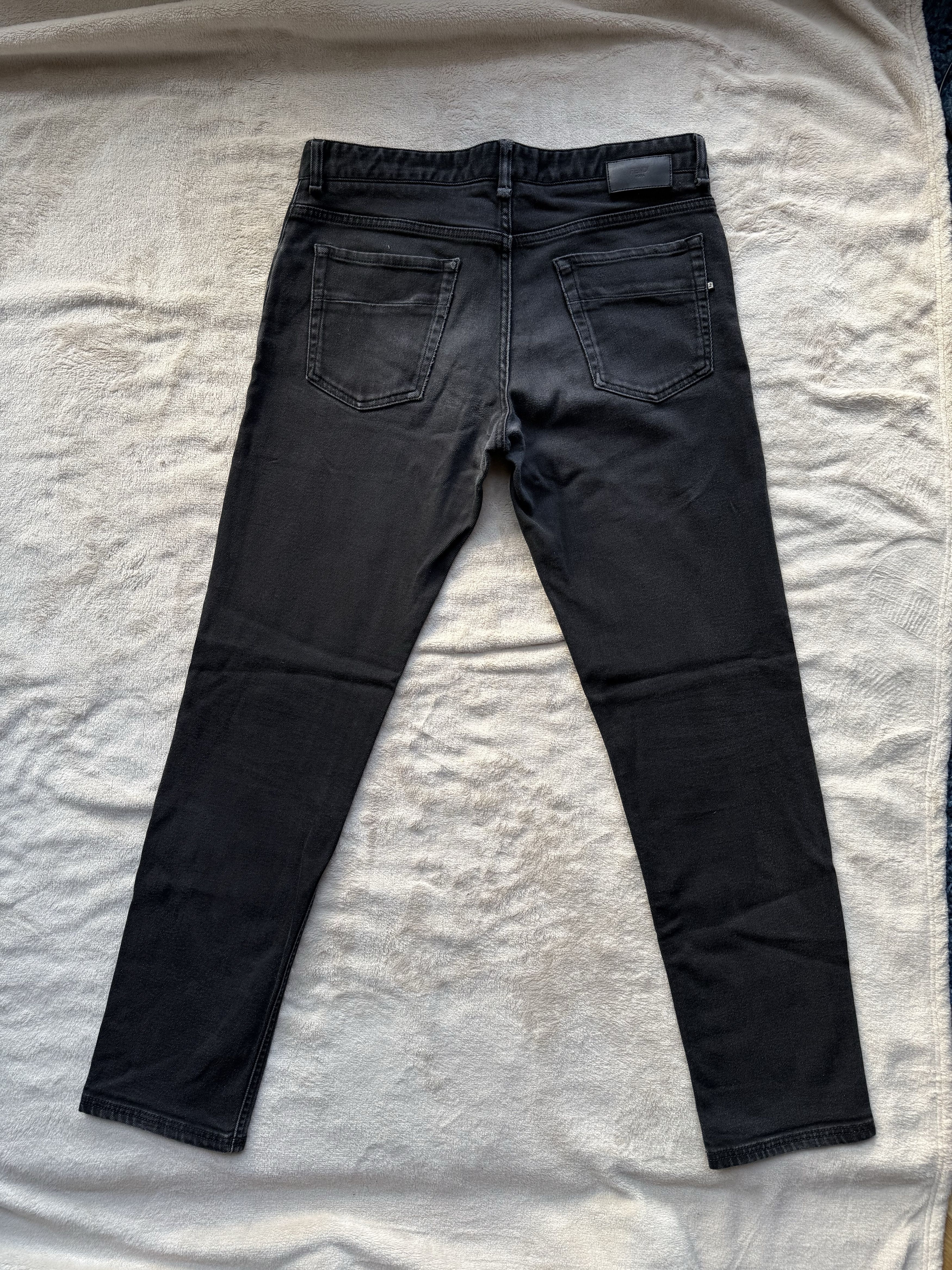 Fendi Fendi black men`s jeans Size US 34 / EU 50 - 3 Thumbnail