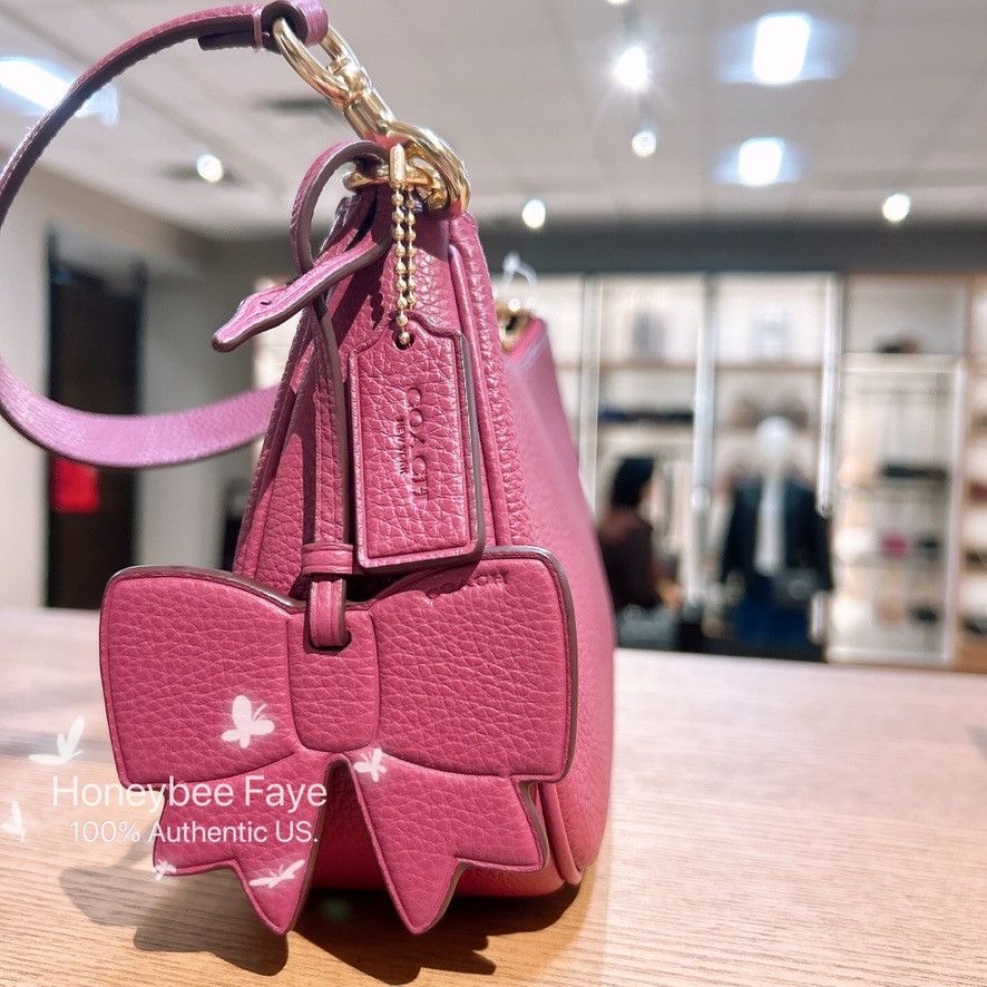 Coach Teri Shoulder Bag With Bow Charm CY654 Size ONE SIZE - 4 Thumbnail
