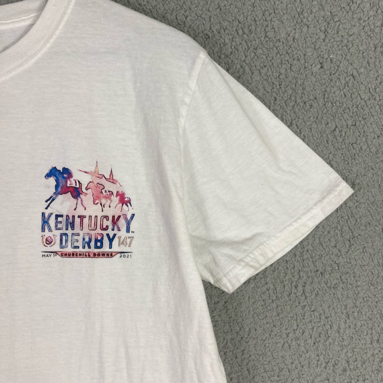 Other Fanatics Kentucky Derby 2021 Churchill Downs Men's T-Shirt L Size US L / EU 52-54 / 3 - 5 Thumbnail