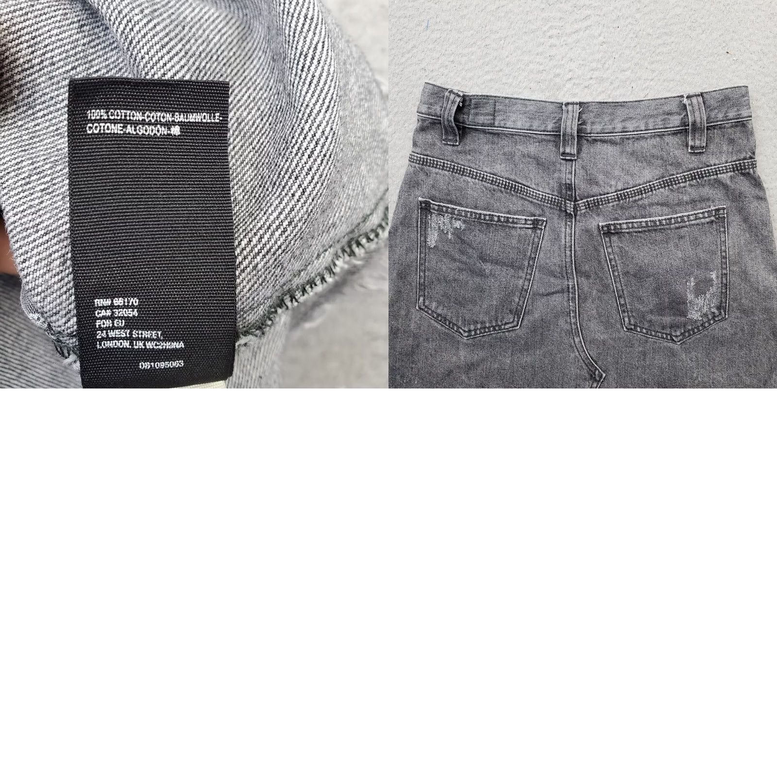 Free People Free People Skirt Womens Size 25 Denim Multicolor Short Mini Pleated Frayed Hem 100% Cotton Summer casual Mulitcolor Size 42" / US 20 - 8 Thumbnail