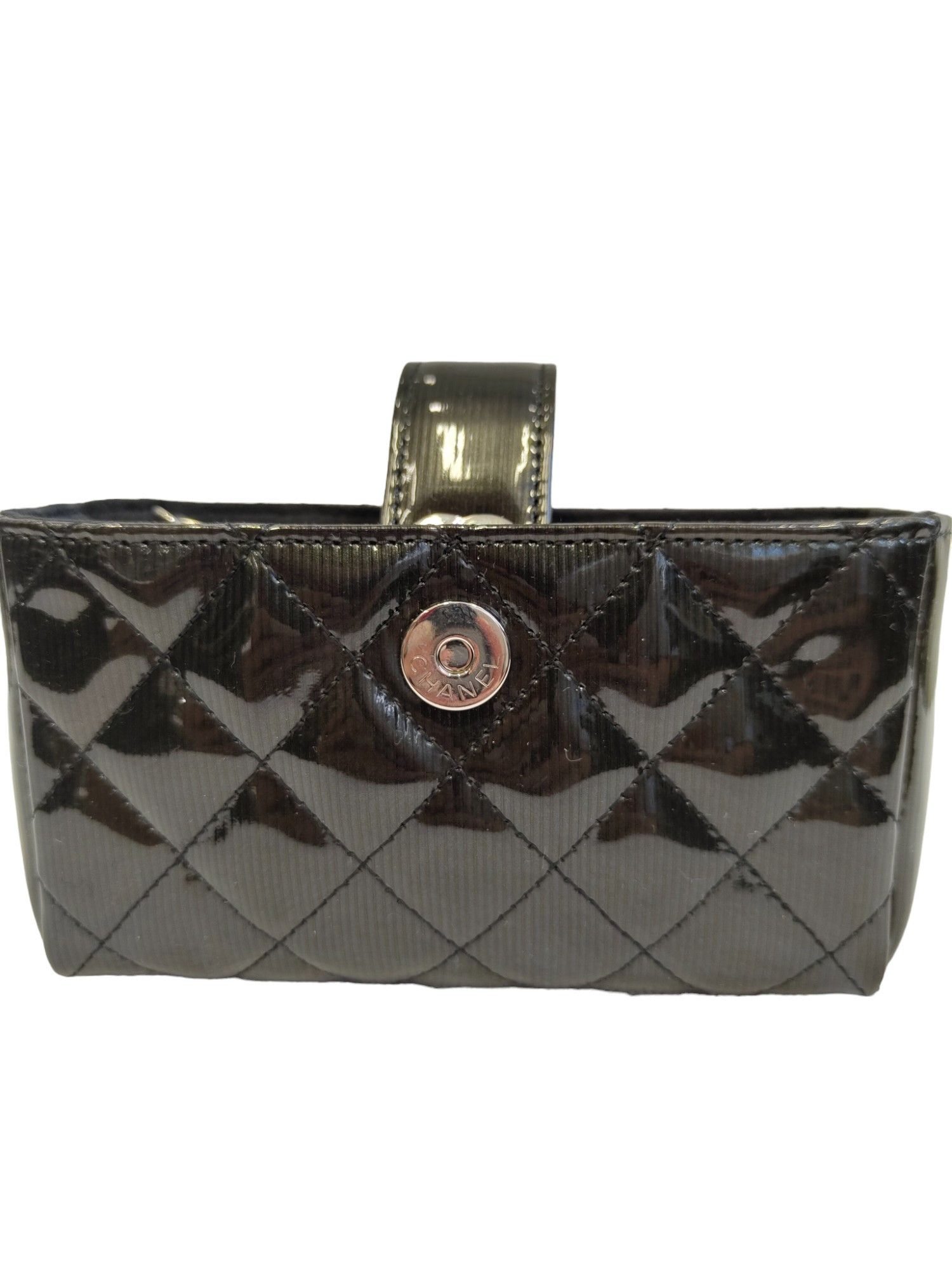 Chanel Chanel Glossy Quilted Leather Mini Pochette Size ONE SIZE - 1 Thumbnail
