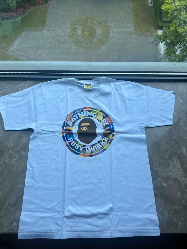 Bape Bape Ape head color short sleeve 2504-Nextarrow Size US L / EU 52-54 / 3 - 1 Thumbnail