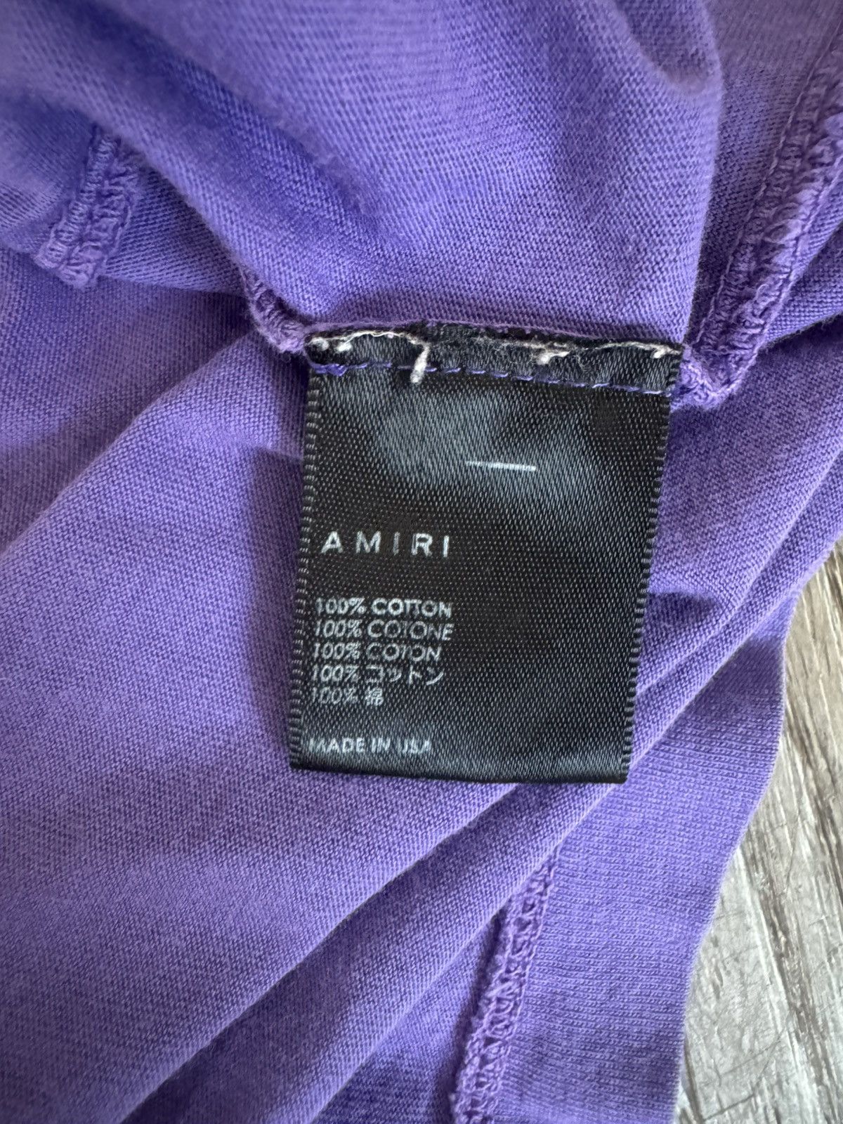Amiri AMIRI EXCLUSIVE BEVERLY HILLS Size US S / EU 44-46 / 1 - 6 Thumbnail