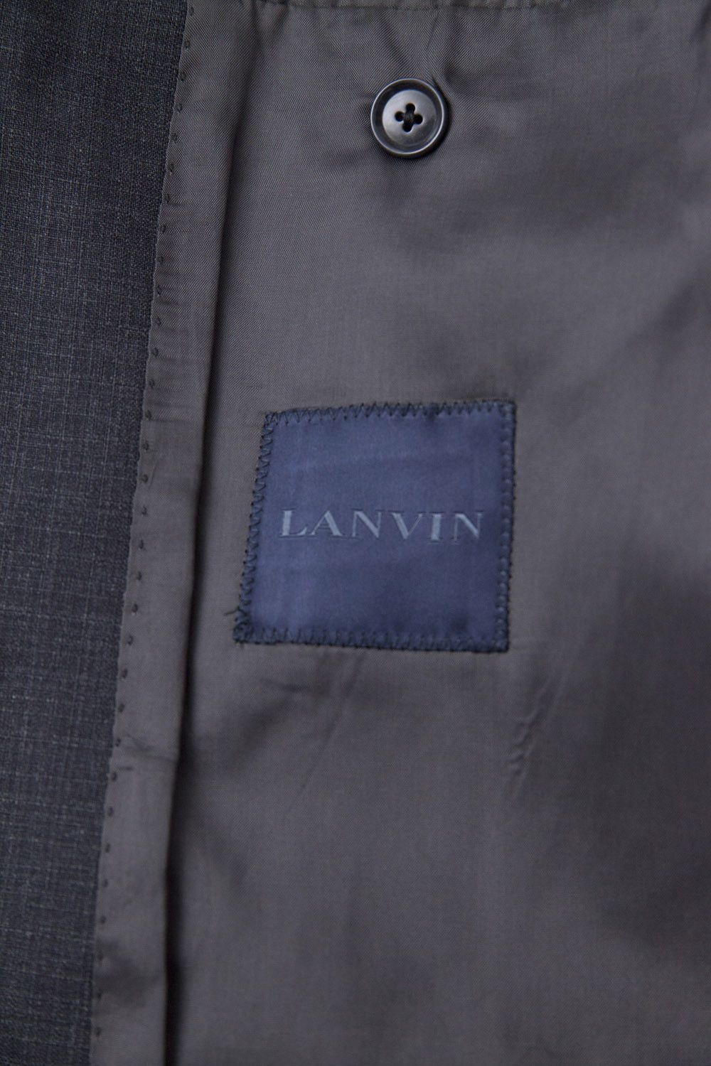 Lanvin Lanvin anthracite wool suit Size 48R - 11 Thumbnail