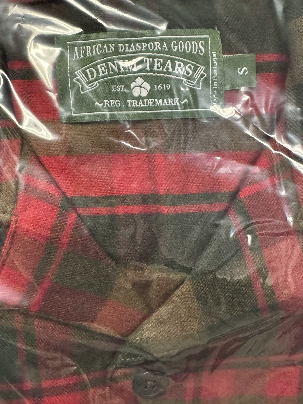 DENIM TEARS Denim Tears Flannel Pajama Shirt size S Size US S / EU 44-46 / 1 - 10 Thumbnail