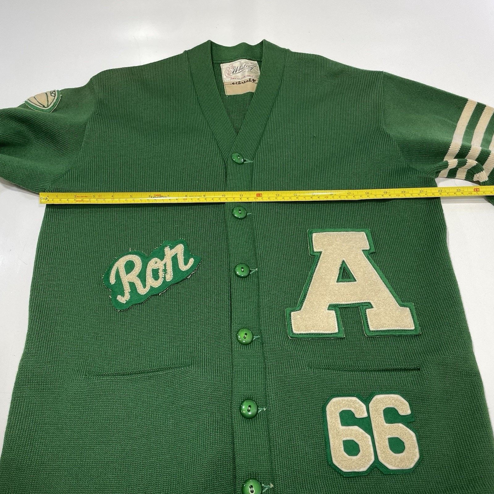 BetterTM VTG 50’s LA Letterman Jacket Football Baseball Cardigan Wool Size US M / EU 48-50 / 2 - 9 Thumbnail