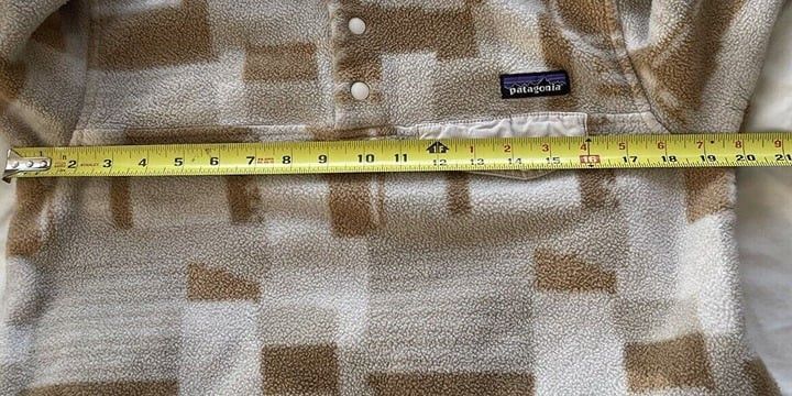 Patagonia × Vintage Patagonia Synchilla Snap Fleece Pullover Women's Geometric Size M / US 6-8 / IT 42-44 - 5 Thumbnail