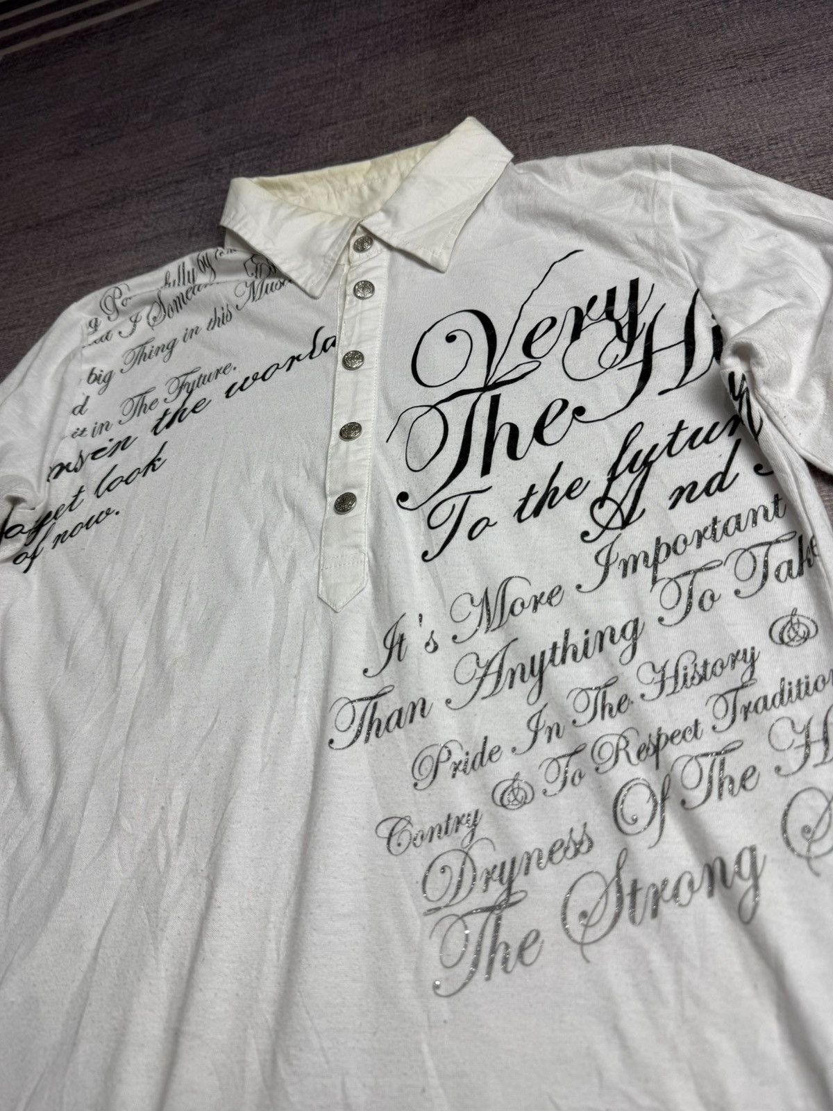 Japanese Brand SMENTICDESIGN IFSIX STYLE SHIRT Size US M / EU 48-50 / 2 - 5 Thumbnail