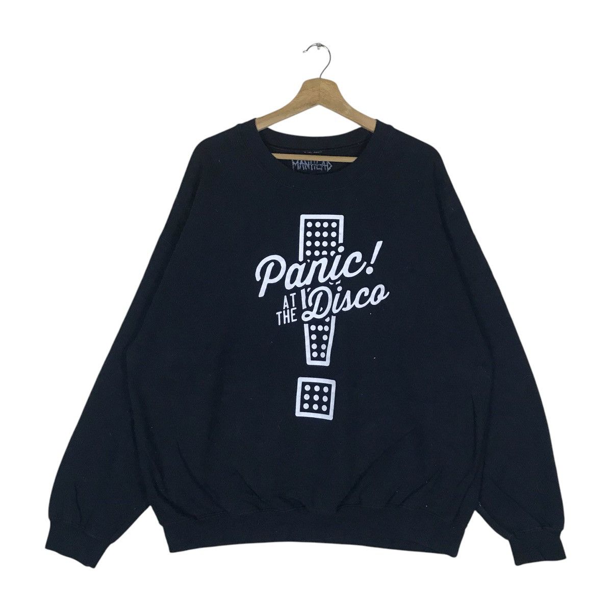 Vintage Vintage ManHead Panic! At The Disco Pullover Jumper Size US XL / EU 56 / 4 - 1 Thumbnail