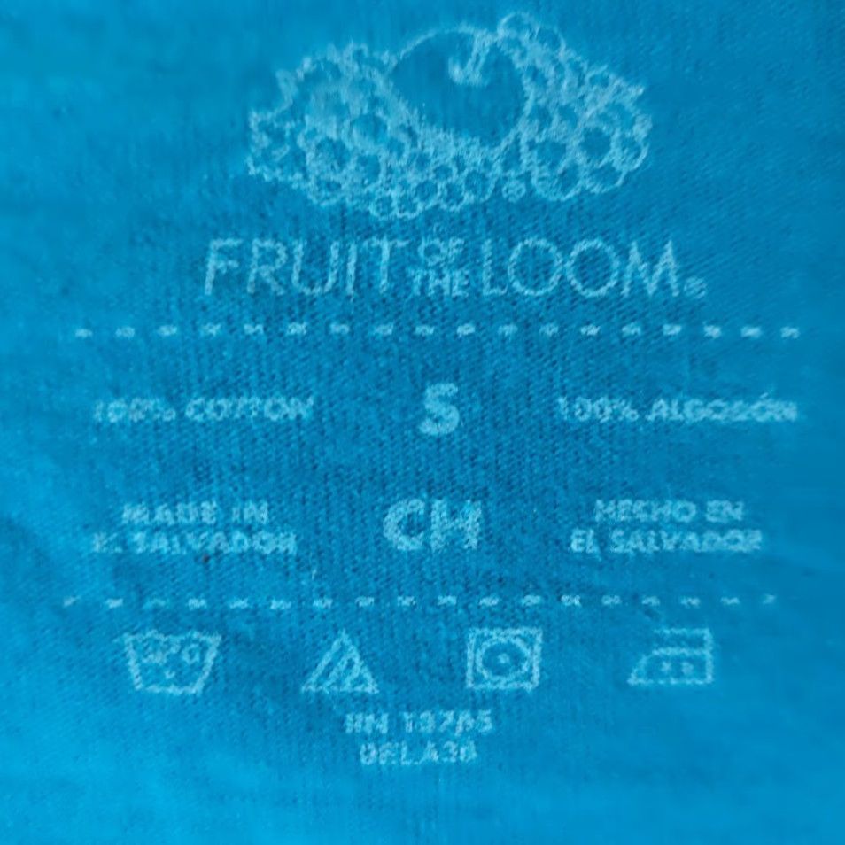 Fruit Of The Loom Nike Shirt Mens Small Blue Snack Tee Size US S / EU 44-46 / 1 - 5 Thumbnail