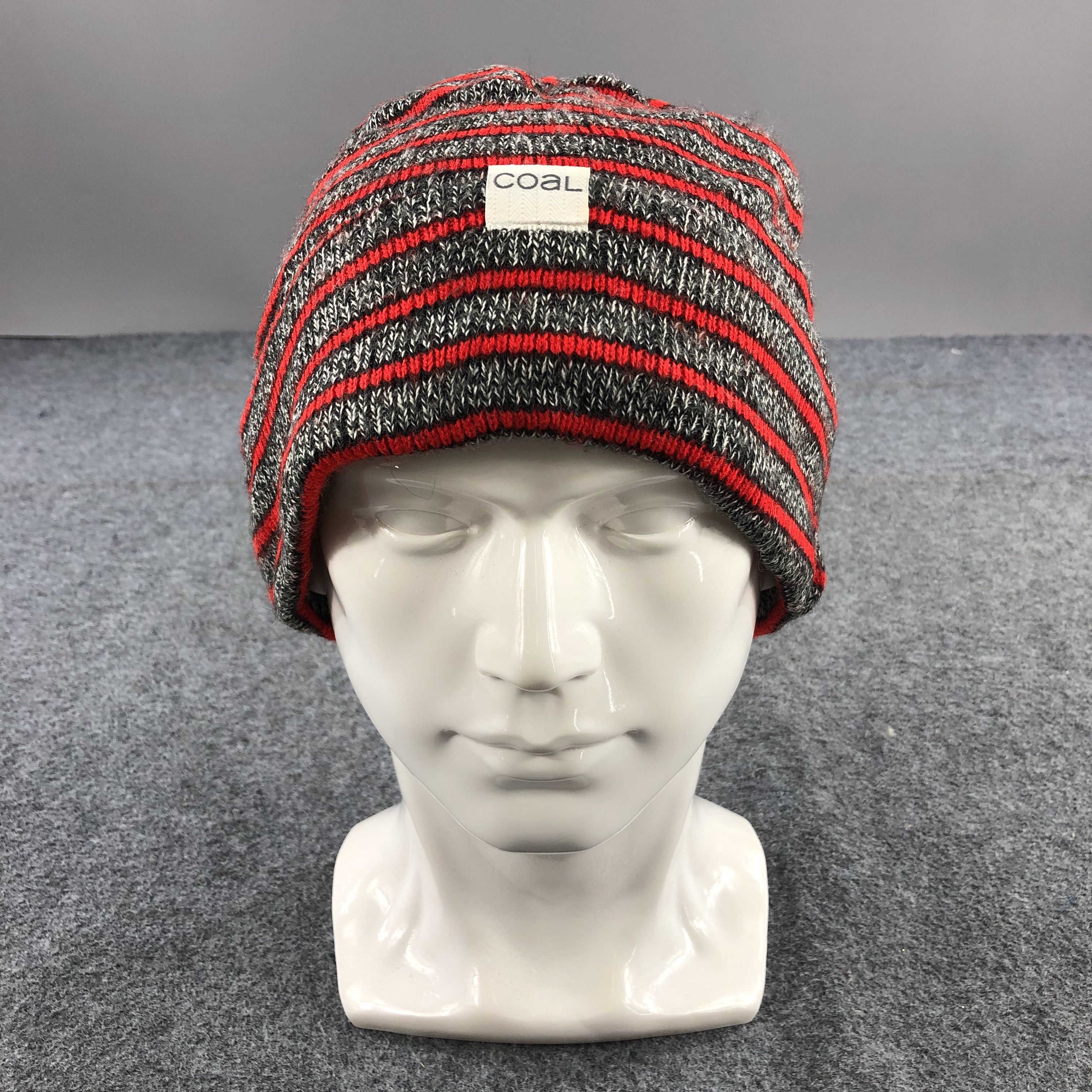 Coal Coal Stripes Beanie Snowcap Snow Hat B221 Size ONE SIZE - 1 Thumbnail