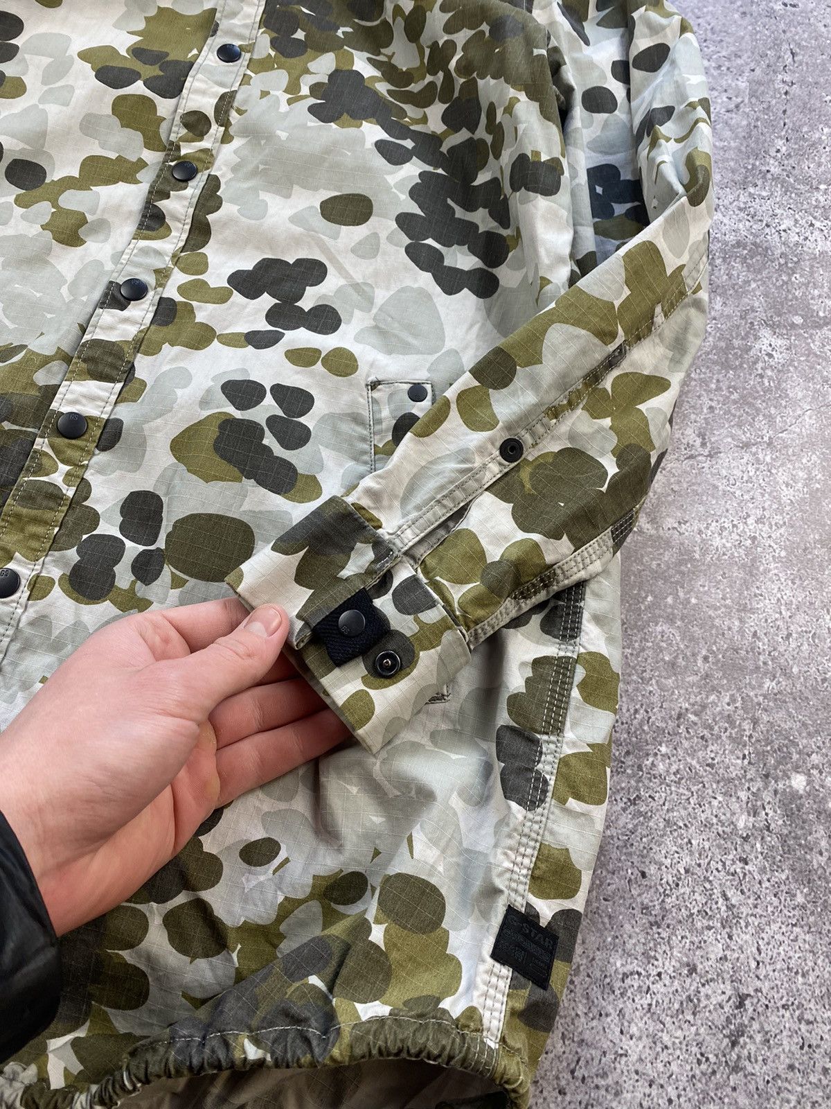 G-Star G-Star Raw Junya Watanaba Camo Japan military jacket Y2K rar Size US S / EU 44-46 / 1 - 5 Thumbnail