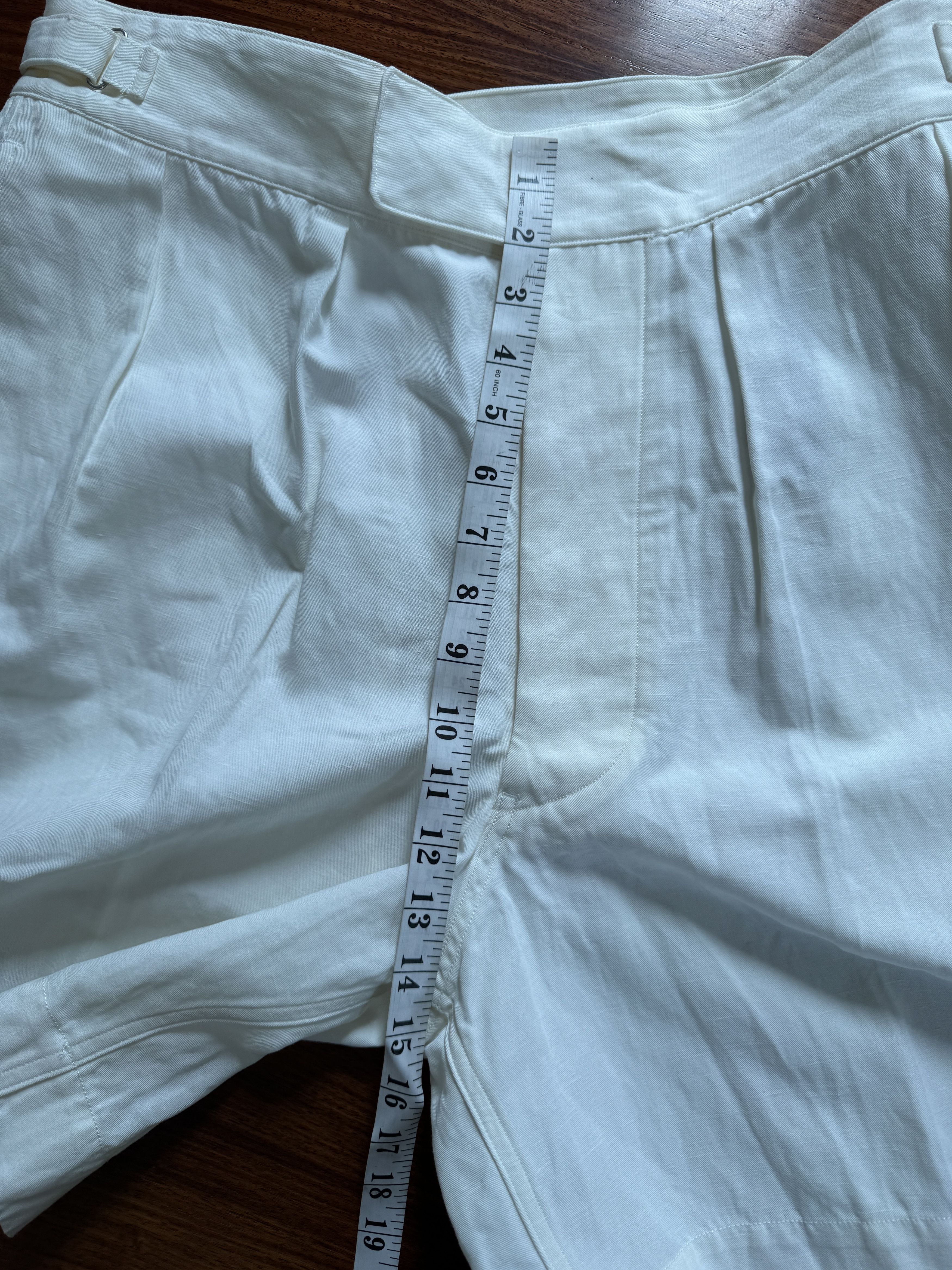Kaptain Sunshine Cotton Gurkha Shorts NWT Size US 34 / EU 50 - 3 Thumbnail
