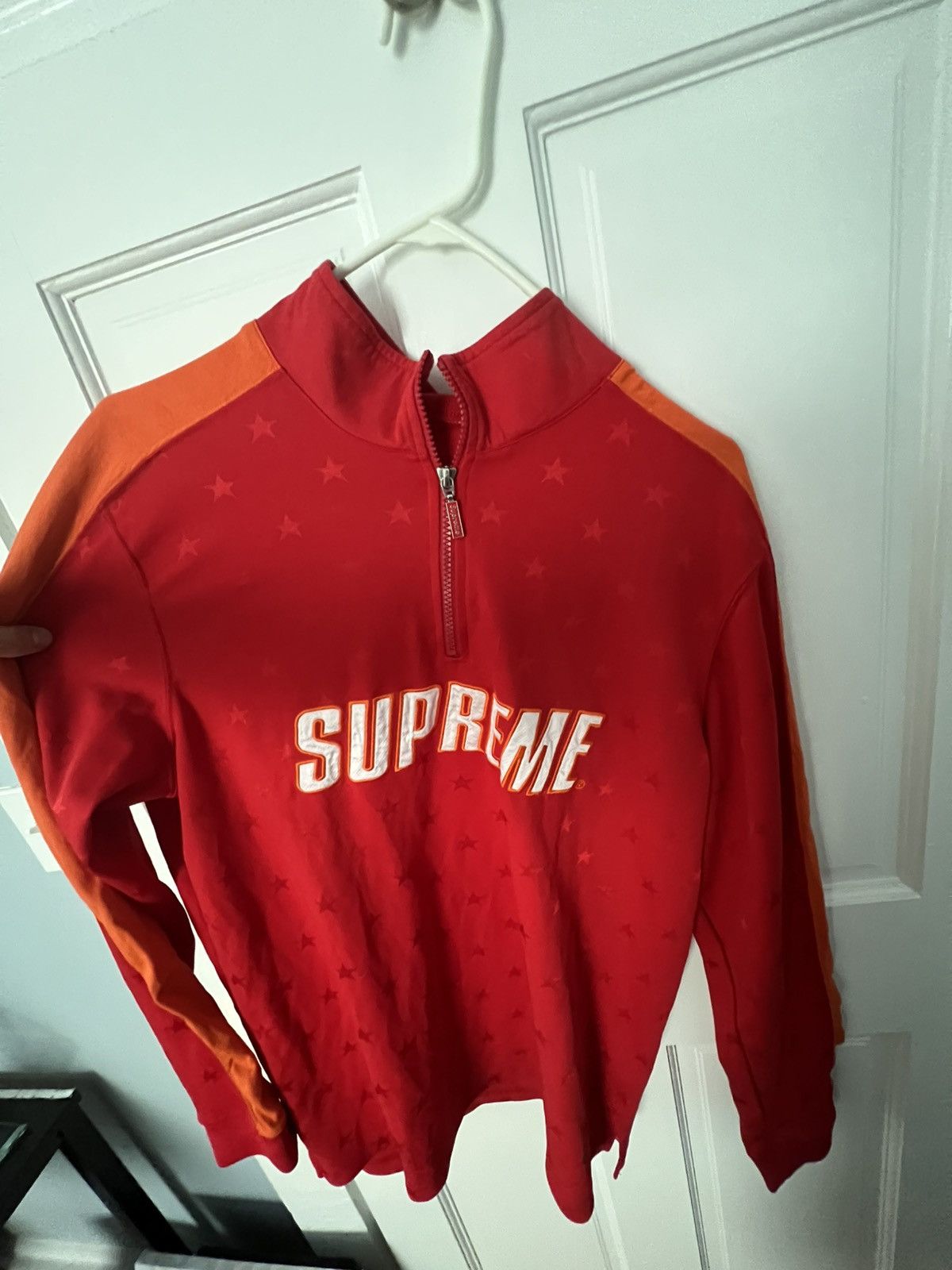 Supreme Track Half Zip Pullover (SS20) - $138