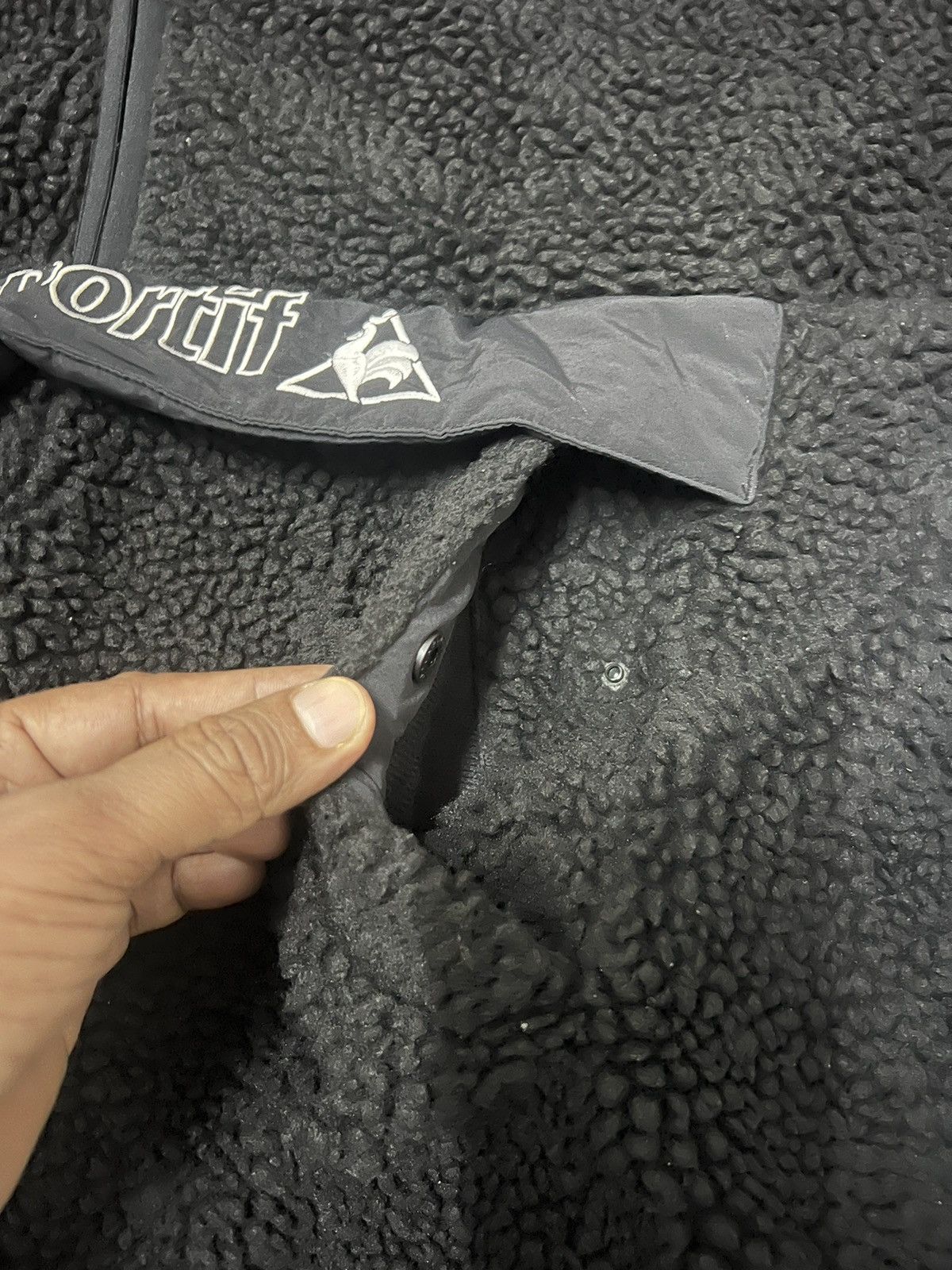 Le Coq Sportif × Vintage Le Coq Sportif - Hoodie Fleece sweatshirt Size US L / EU 52-54 / 3 - 17 Thumbnail