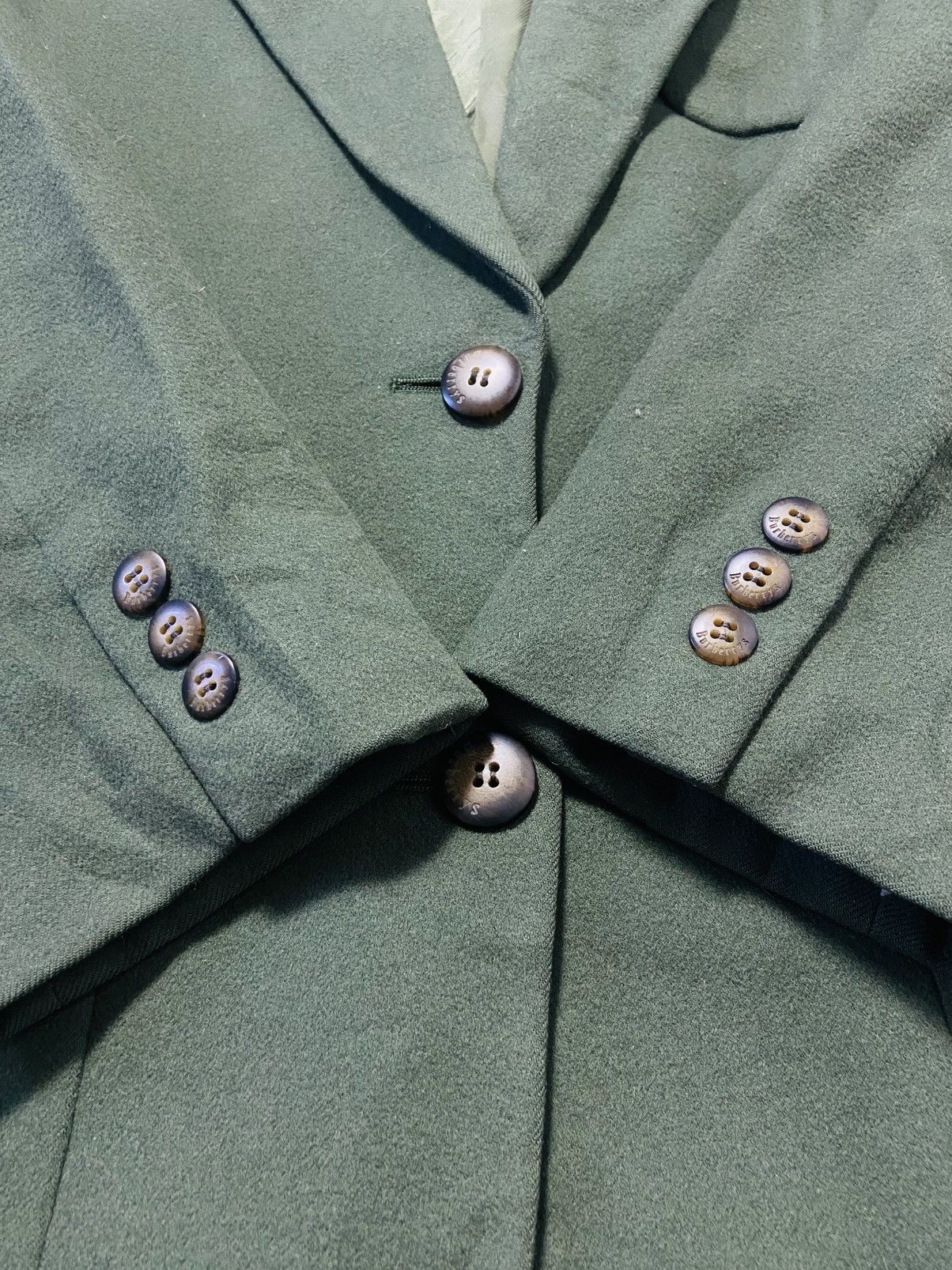 Burberry Prorsum × Vintage Vintage Burberrys Blazer Size US L / EU 52-54 / 3 - 9 Thumbnail