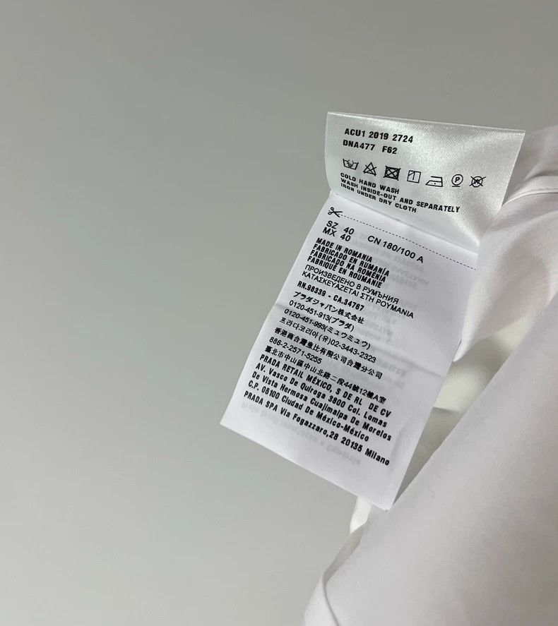 Prada Prada Long-sleeved shirt 2501-Nextarrow Size US XXS / EU 40 - 6 Thumbnail
