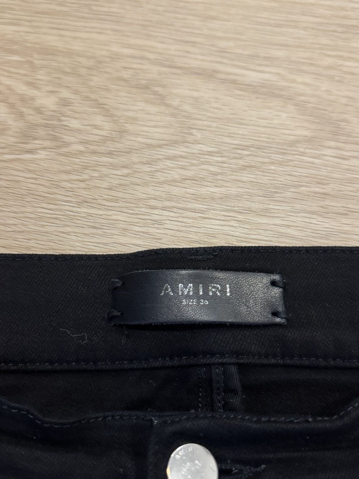 Amiri Amiri Mx1 Black Patch Size US 36 / EU 52 - 4 Thumbnail