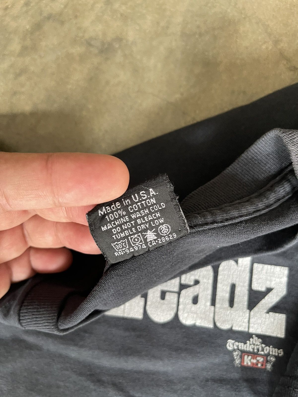 Stussy × Vintage Vintage Stussy x Tenderloin K7 Stussyheadz T Shirt Size US L / EU 52-54 / 3 - 4 Thumbnail