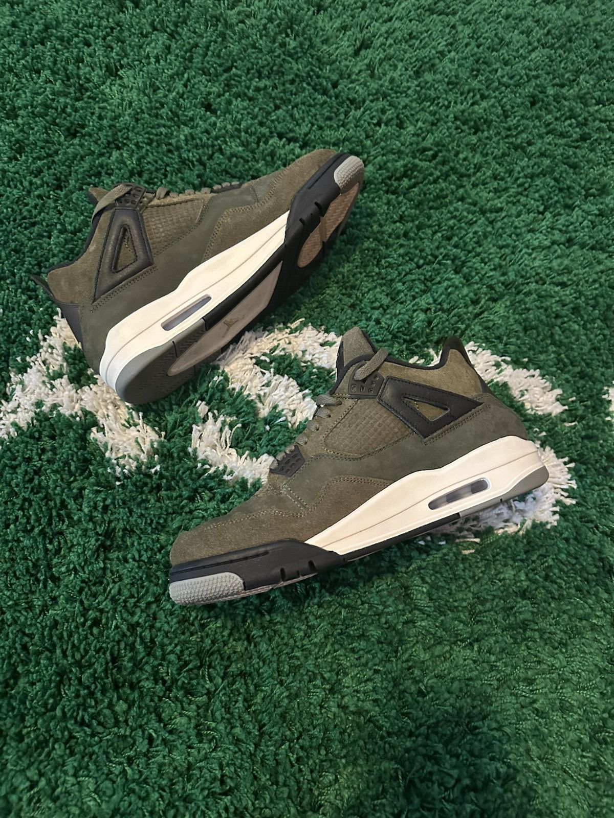 Jordan Brand × Nike Jordan 4 Craft Medium Olive 11 Size US 11 / EU 44 - 3 Thumbnail