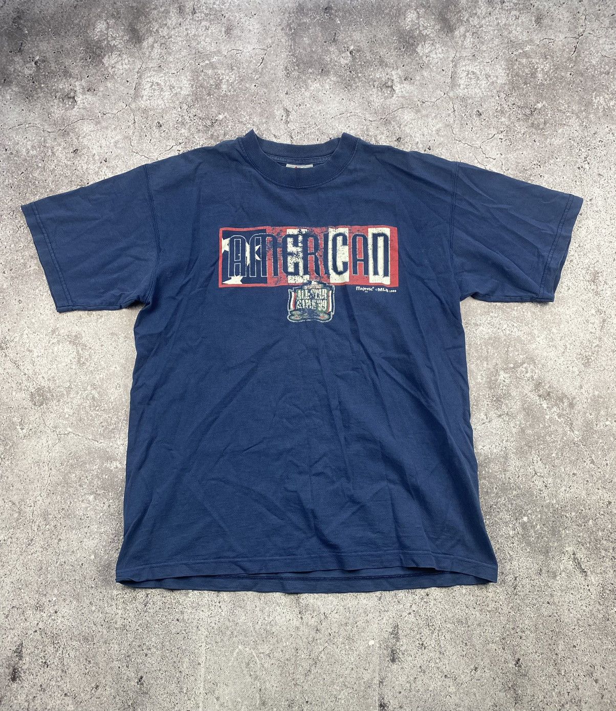 MLB × Majestic × New York Yankees New York Yankees 1999 Majestic MLB American Boston Shirt Size US XL / EU 56 / 4 - 1 Thumbnail