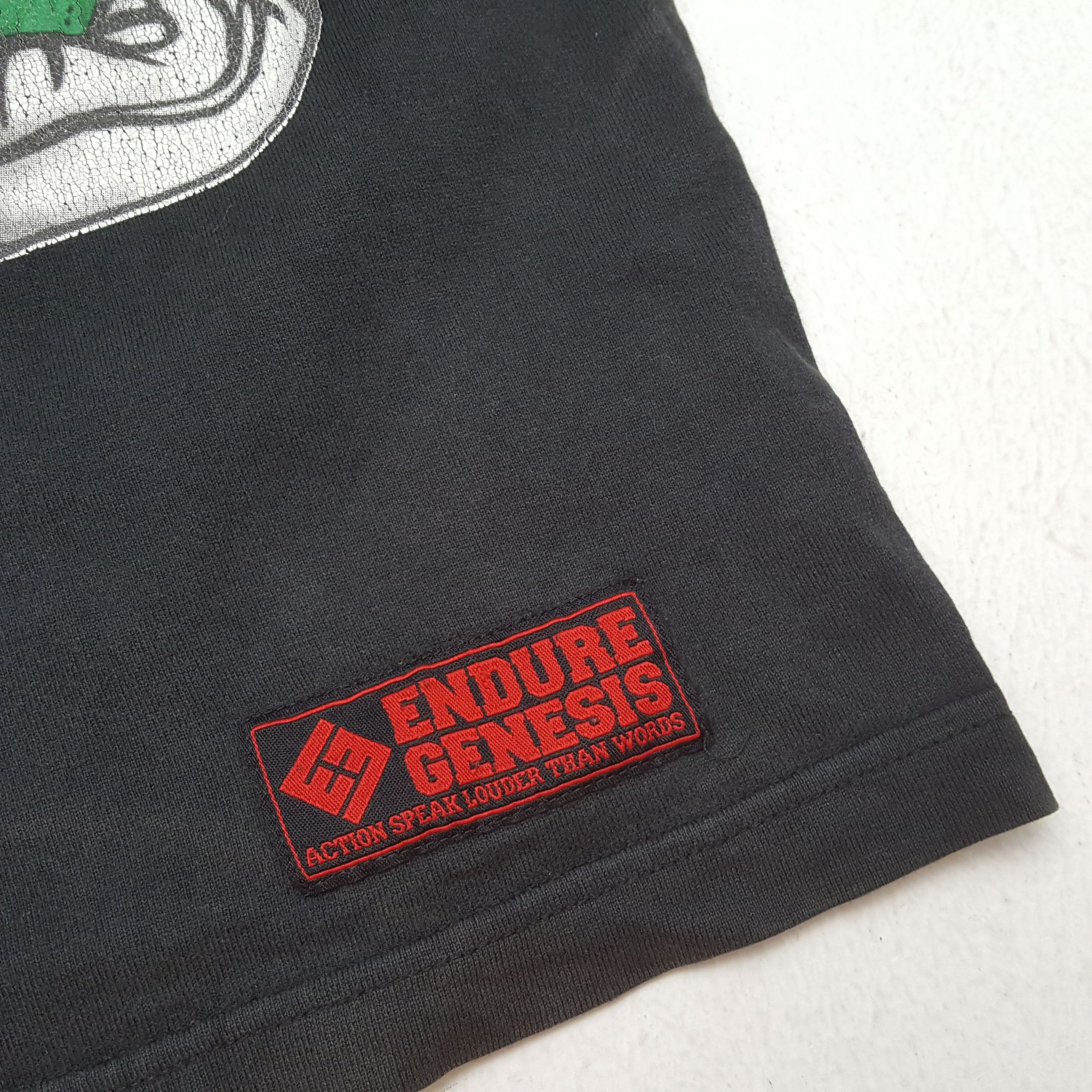 Vintage Vintage ENDURE GENESIS American Gravity Art Style T-Shirts Size US XL / EU 56 / 4 - 6 Thumbnail
