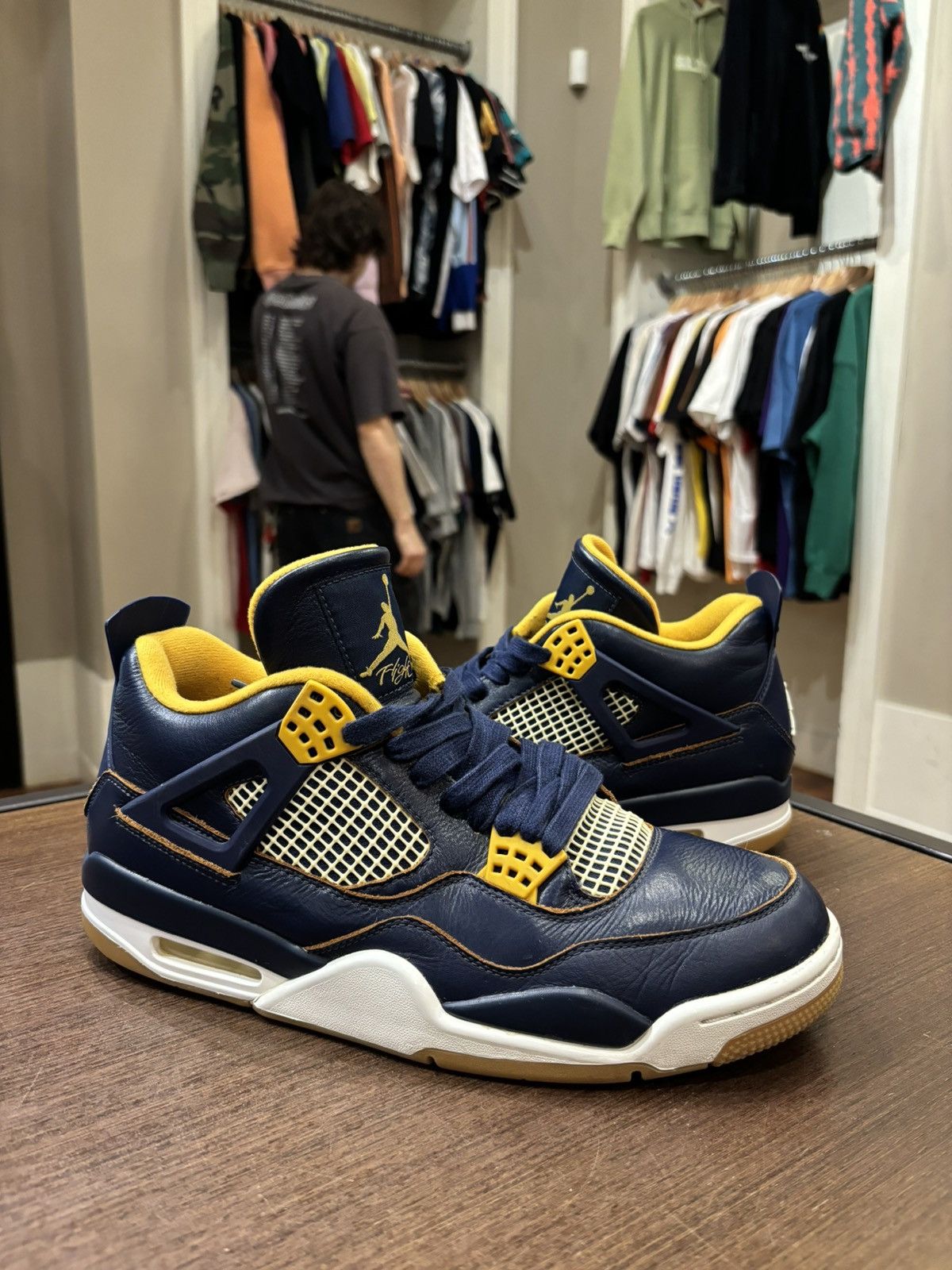 Jordan Brand Jordan 4 Retro Dunk From Above Size US 11 / EU 44 - 2 Thumbnail