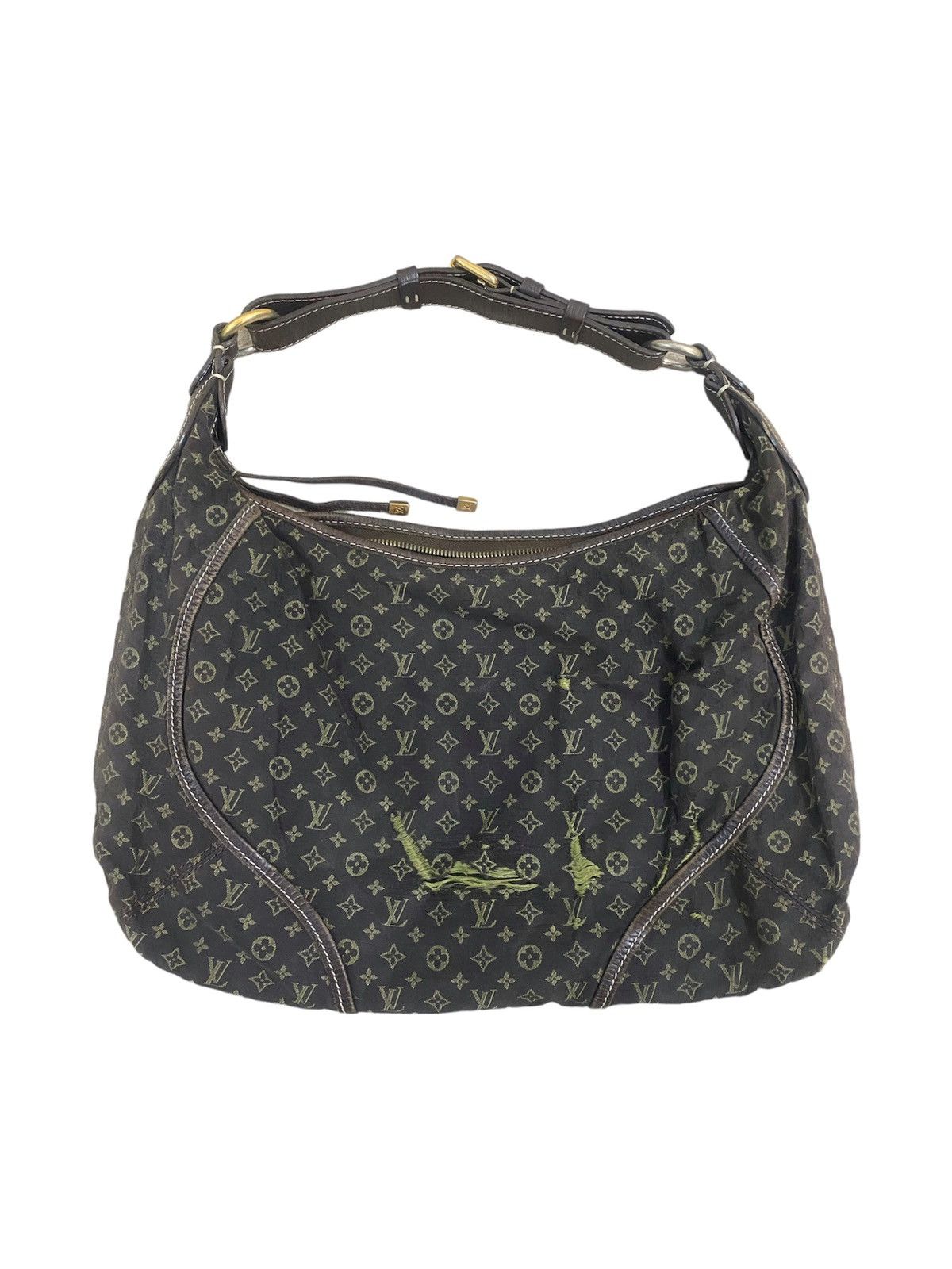 Louis Vuitton Louis Vuitton Monogram Mini Lin Manon MM Shoulder Bag Ebene Size ONE SIZE - 2 Thumbnail