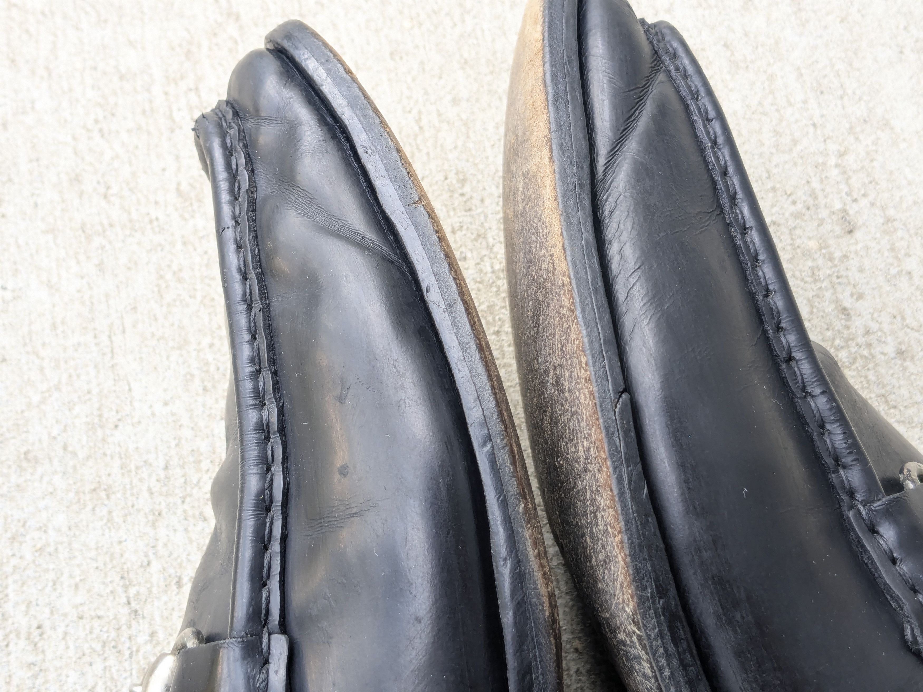 Gucci × Vintage Gucci Horsebit Loafers Black 9 D Leather Italy Slip On Size US 9 / EU 42 - 7 Thumbnail