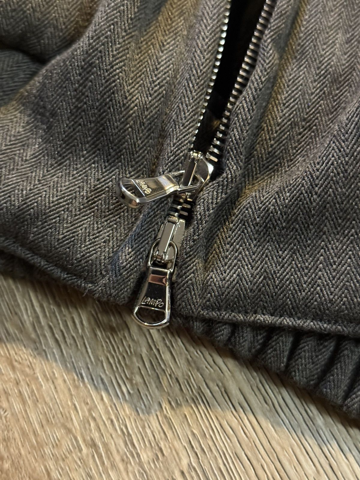 Vuja De Vuja De Ryan Herringbone Fleece Jacket Size US M / EU 48-50 / 2 - 4 Thumbnail