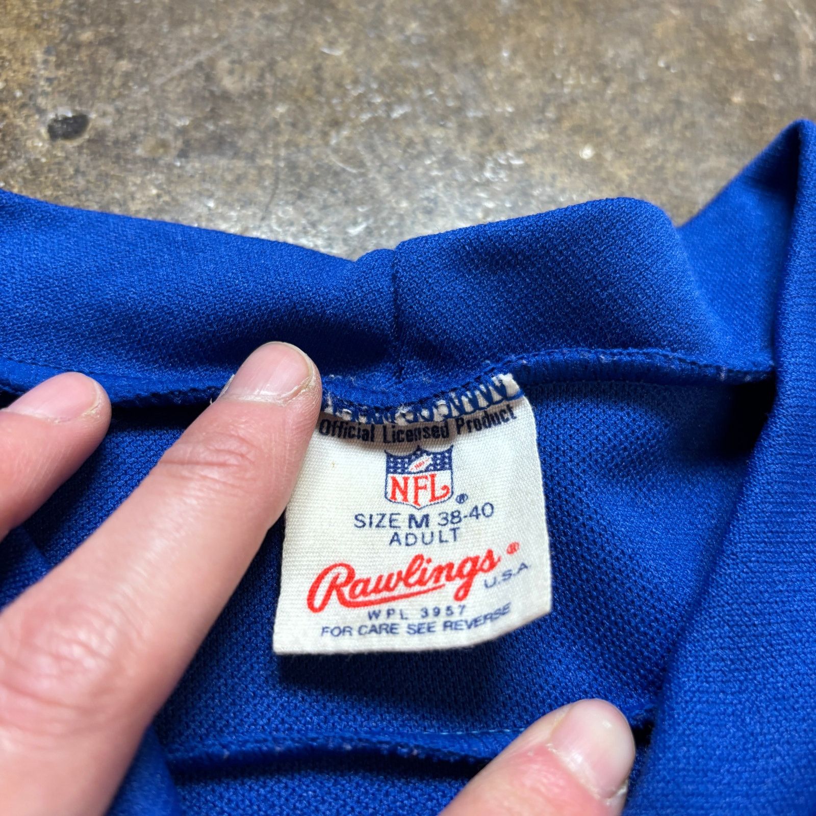 NFL × Vintage VTG 80s Rawlings NFL New York Giants Phil Simms 11 Jersey M Size US M / EU 48-50 / 2 - 5 Thumbnail