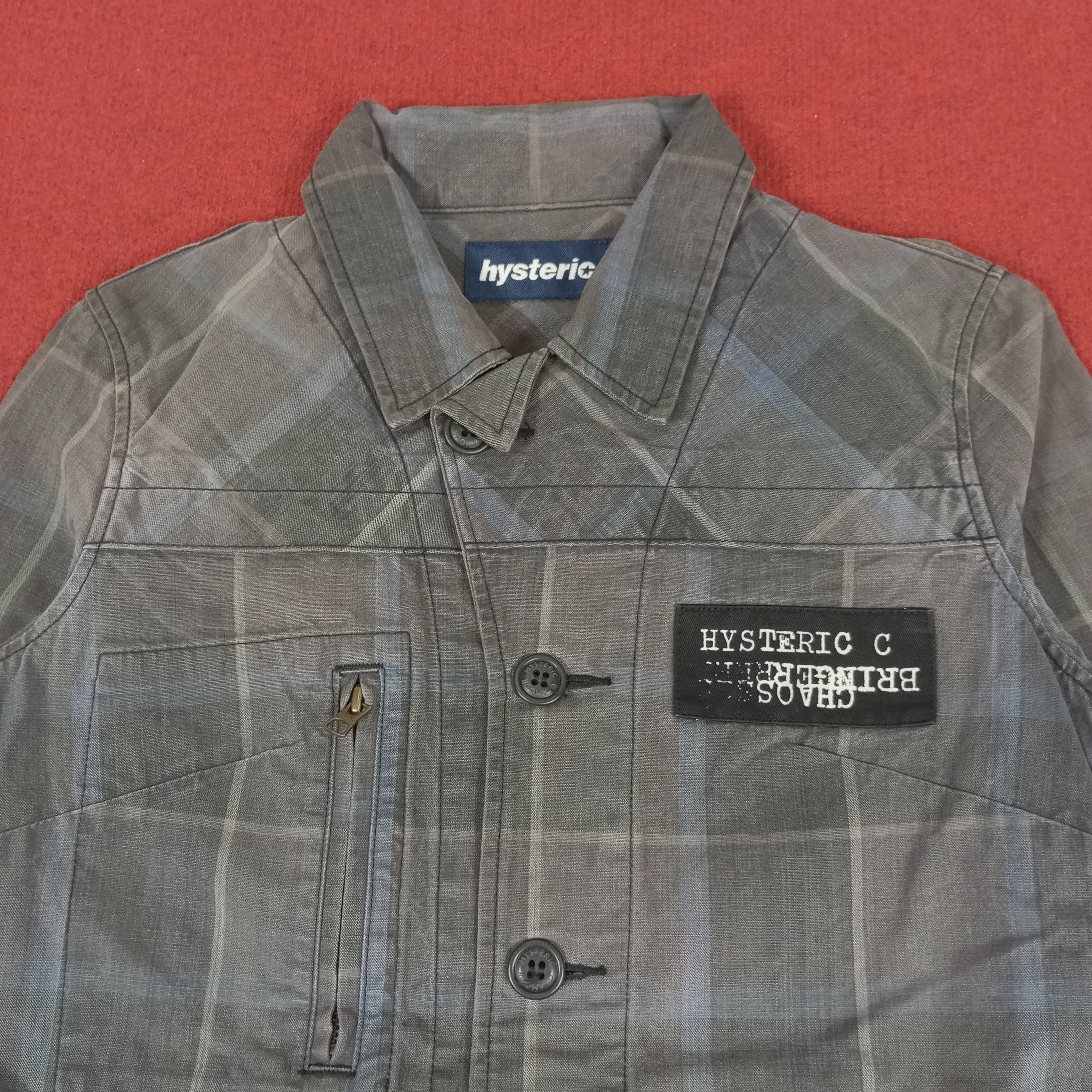 Hysteric Glamour × Japanese Brand × Vintage Hysteric Glamour Fashion Pocket Design Custom Art Jacket Size XS / US 0-2 / IT 36-38 - 4 Thumbnail