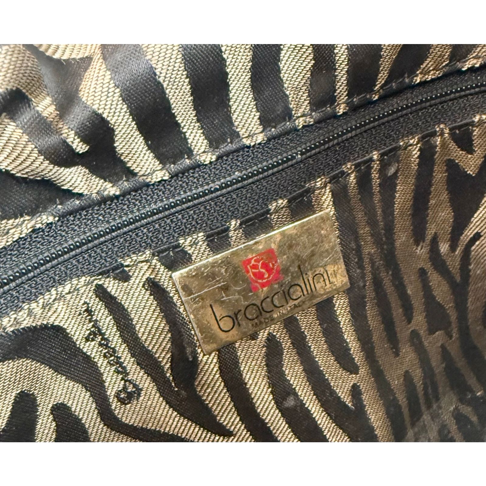 Designer Braccialini Noahs Ark Canvas Crossbody Bag Size ONE SIZE - 12 Thumbnail