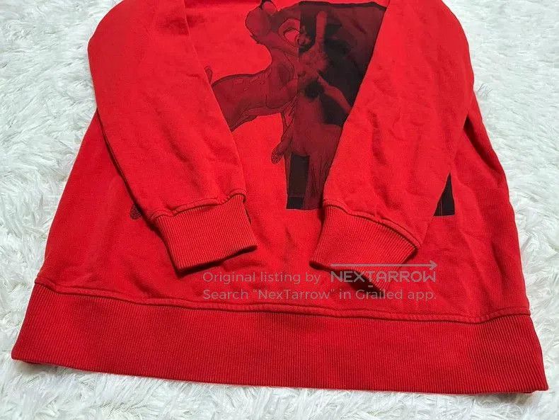 Givenchy Givenchy Red Deer Graphic Sweatshirt. Size US M / EU 48-50 / 2 - 4 Thumbnail