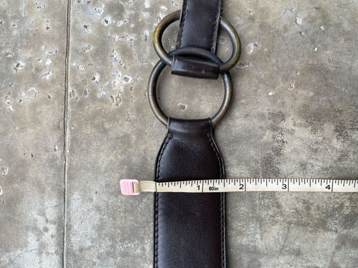 Hermes × Vintage Hermes Paris Leather Belt Size ONE SIZE - 7 Thumbnail
