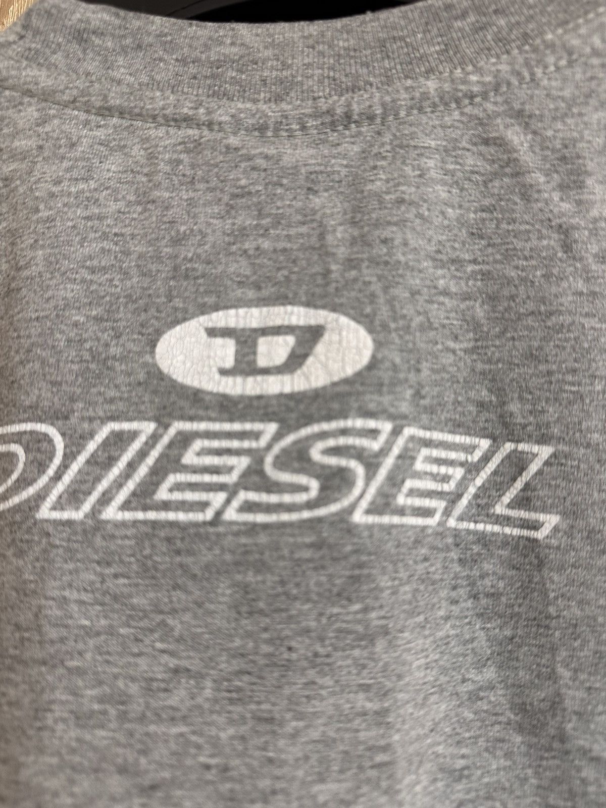Diesel 🔥 Diesel Denim Division Vintage 90s Big Logo T Shirt Tee Y2K Size US L / EU 52-54 / 3 - 8 Thumbnail
