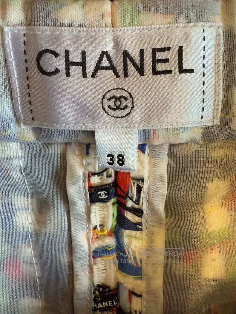Chanel Chanel Catwalk style colour braided tweed shorts fake two- Size 25" / US 0 / IT 36 - 5 Thumbnail