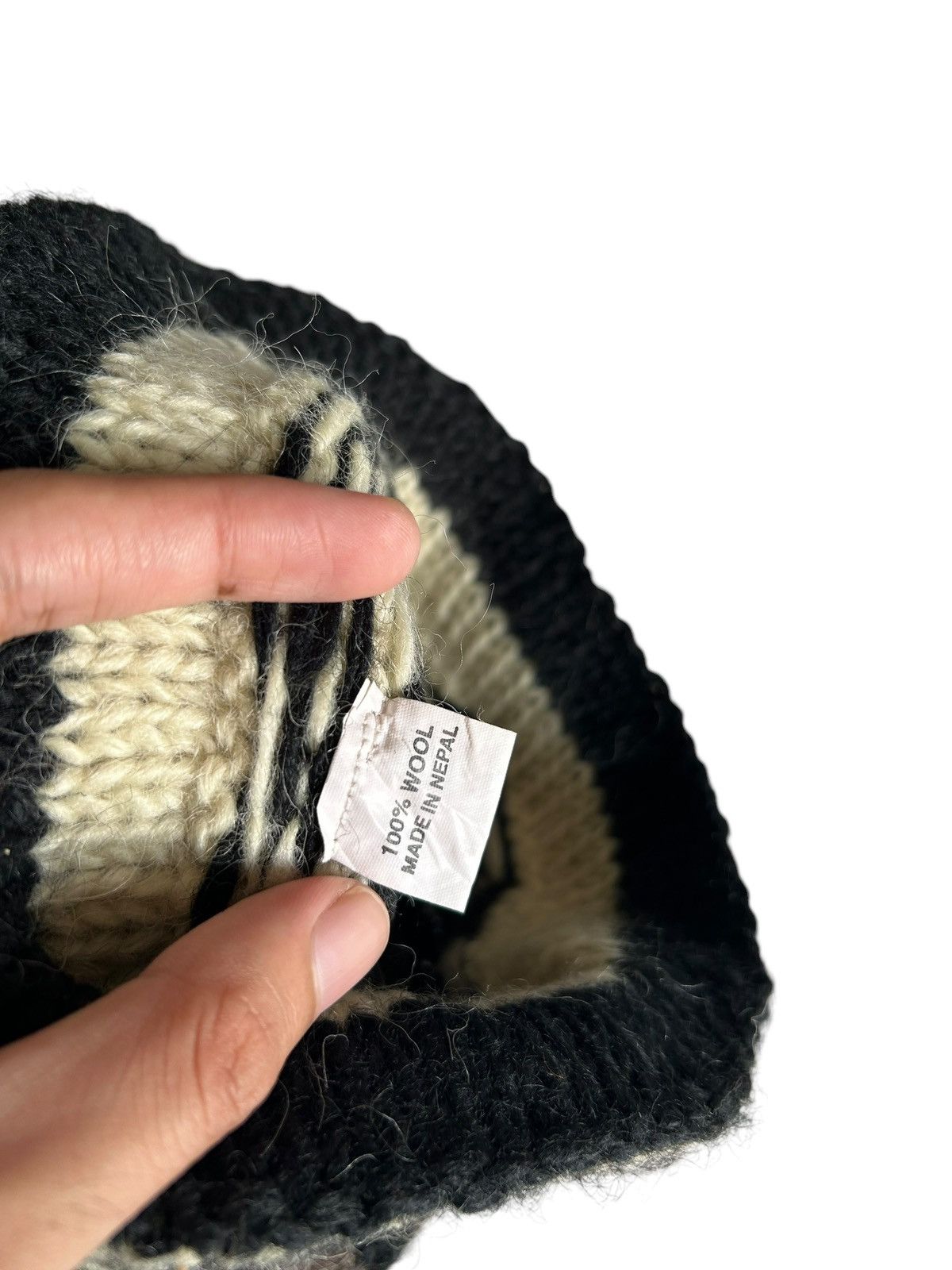 Japanese Brand × Kapital × Vintage Crochet Knitted wool Beanie Hats Rare☠️☠️ Size ONE SIZE - 5 Thumbnail