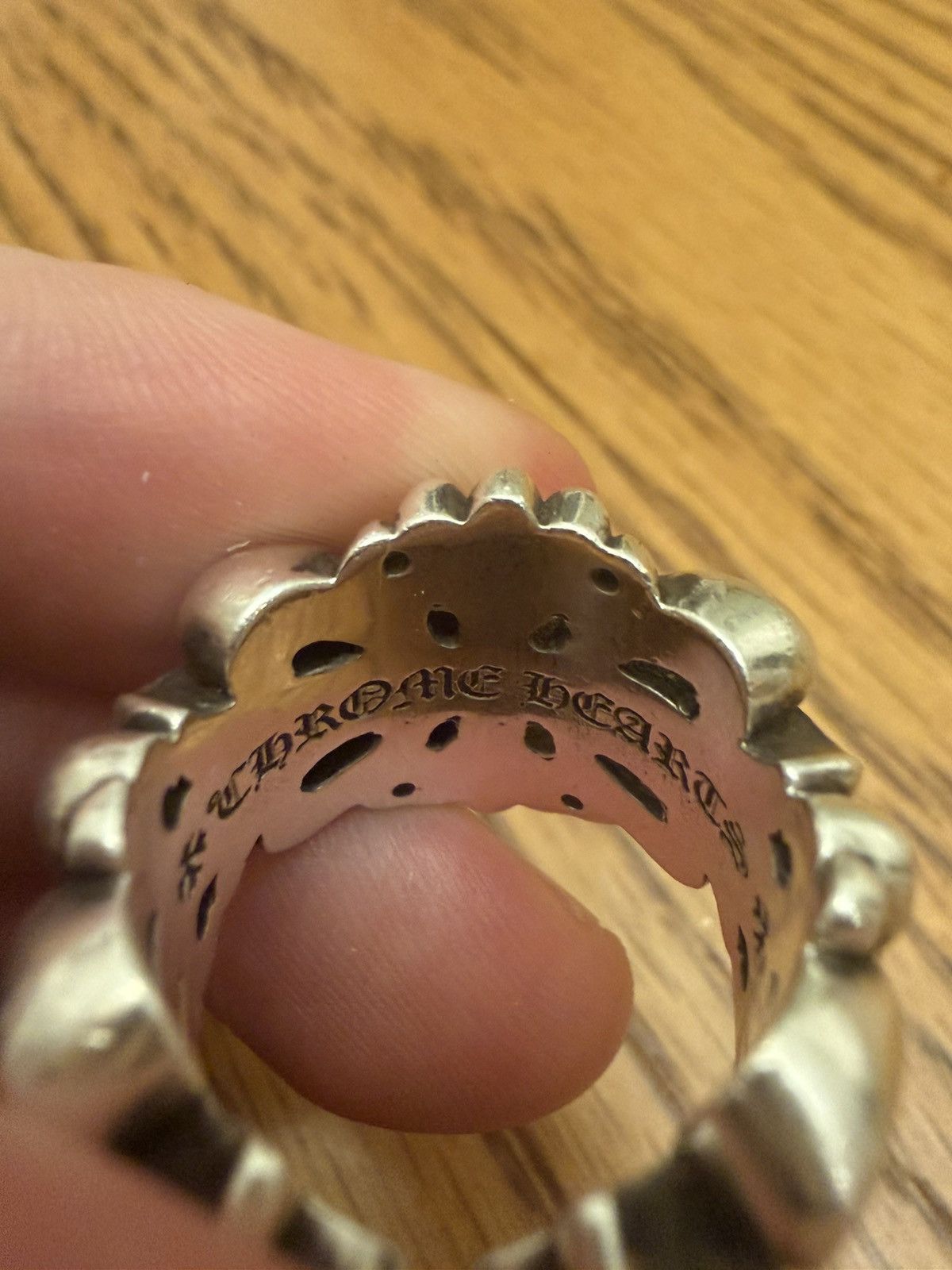 Chrome Hearts Chrome Hearts Double Floral Ring Size ONE SIZE - 5 Thumbnail