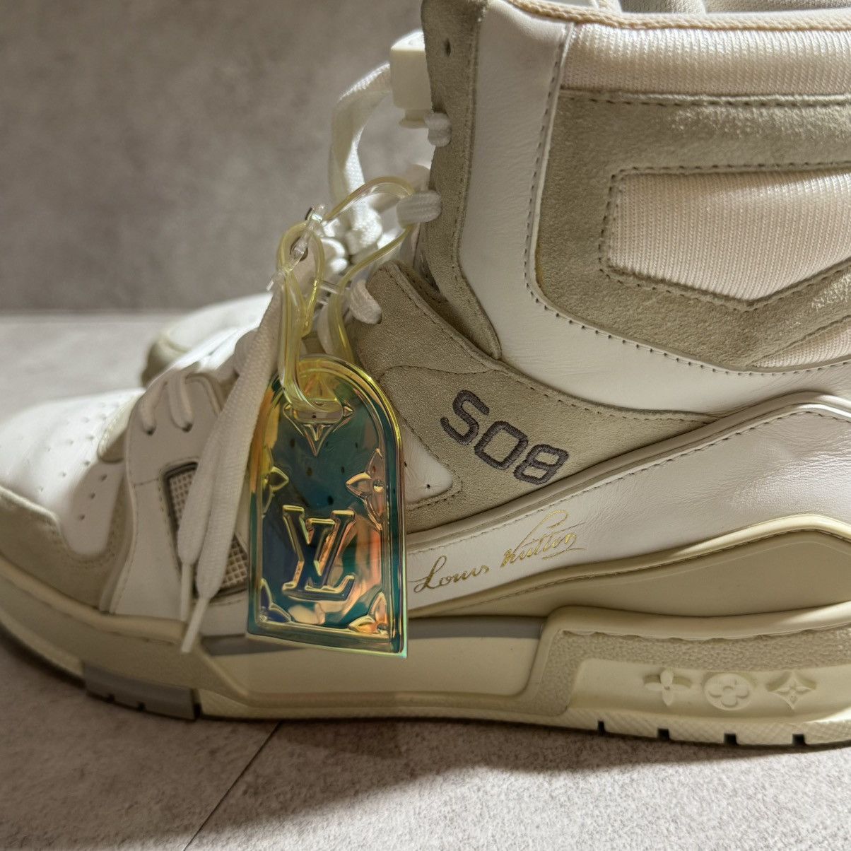 Louis Vuitton Louis Vuitton SS20 Mens 508 High Top Virgil Sneakers Size US 7 / EU 40 - 3 Thumbnail