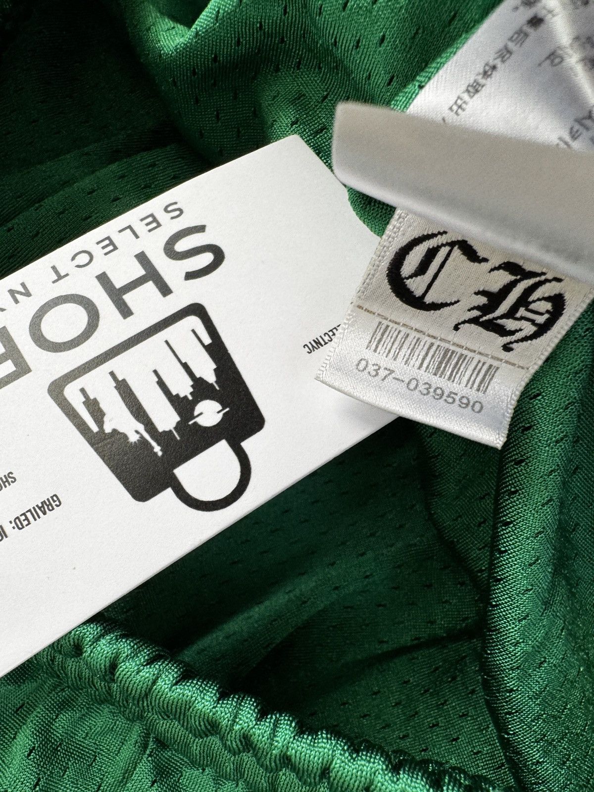 Chrome Hearts CHROME HEARTS GREEN/YELLOW MESH WARM UP SWEATPANTS Size US 34 / EU 50 - 7 Thumbnail