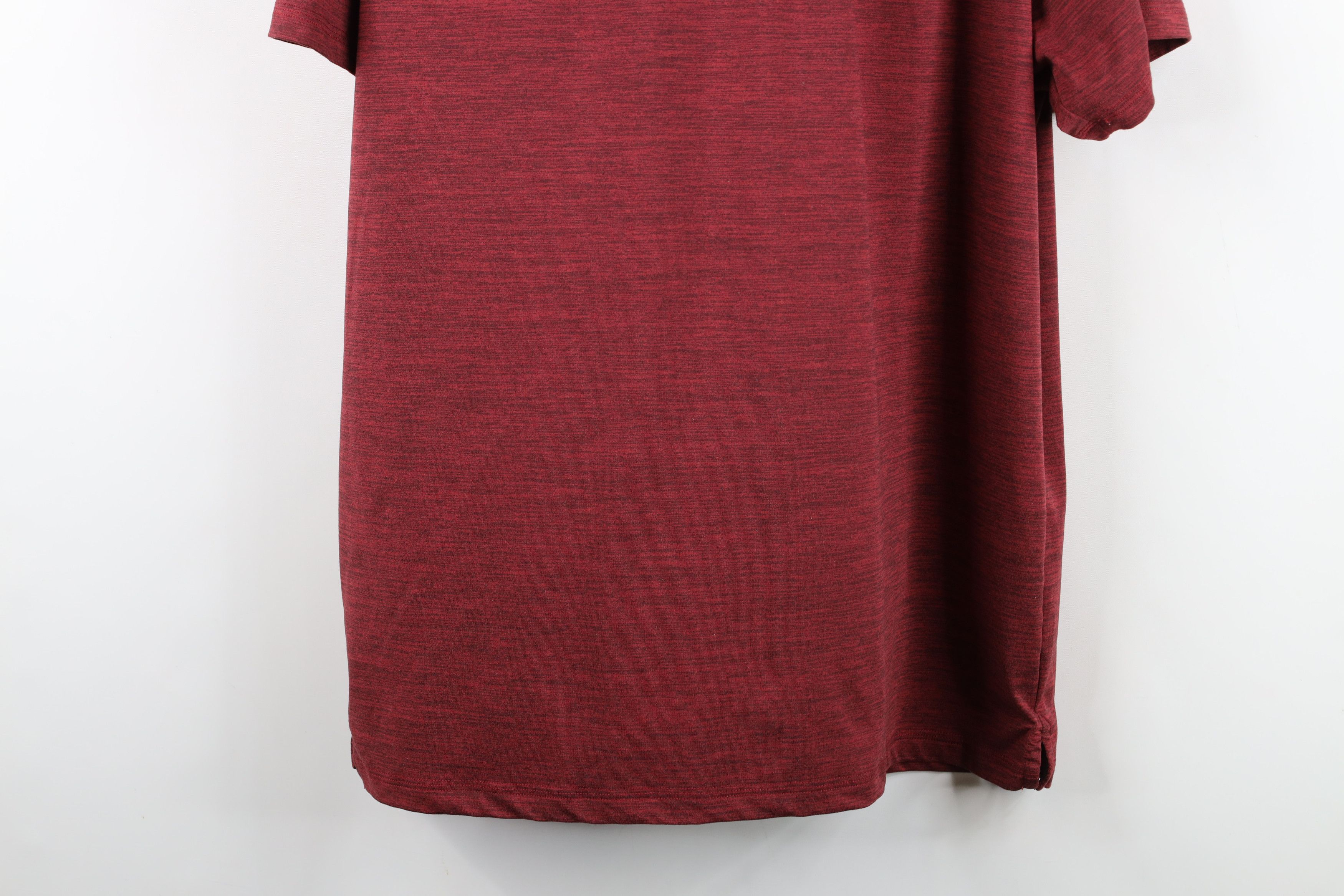 Hurley Y2K Hurley Surfing Knit Short Sleeve Golf Polo Shirt Red Size US L / EU 52-54 / 3 - 13 Thumbnail